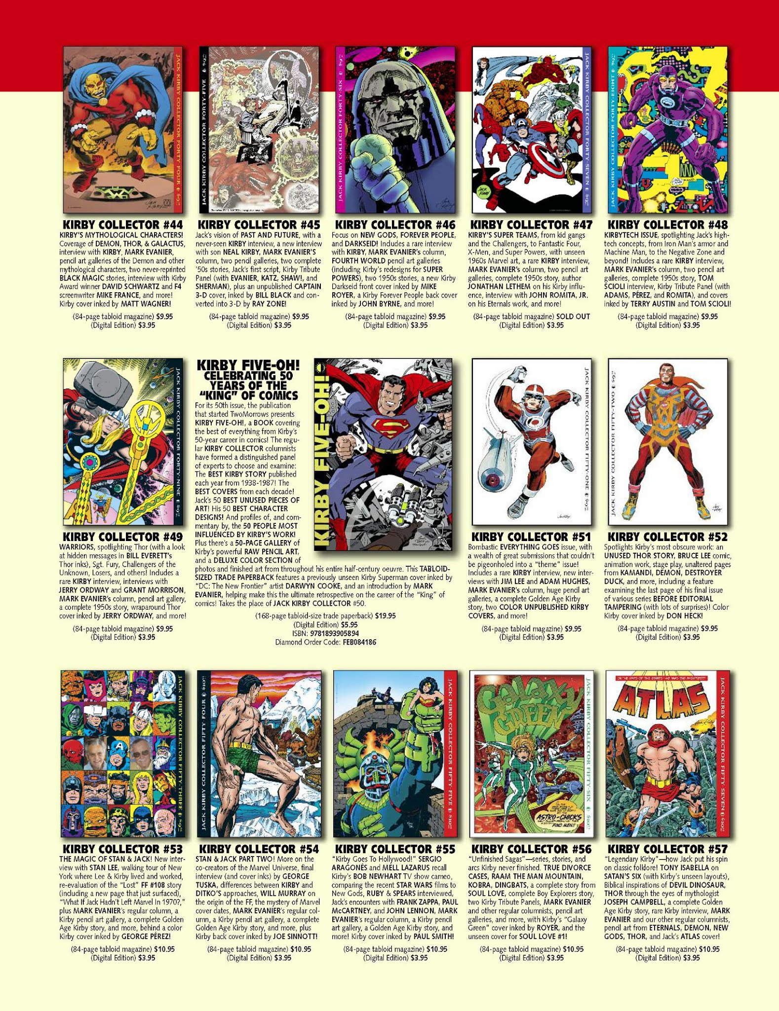 Read online The Jack Kirby Collector comic -  Issue #58 - 161