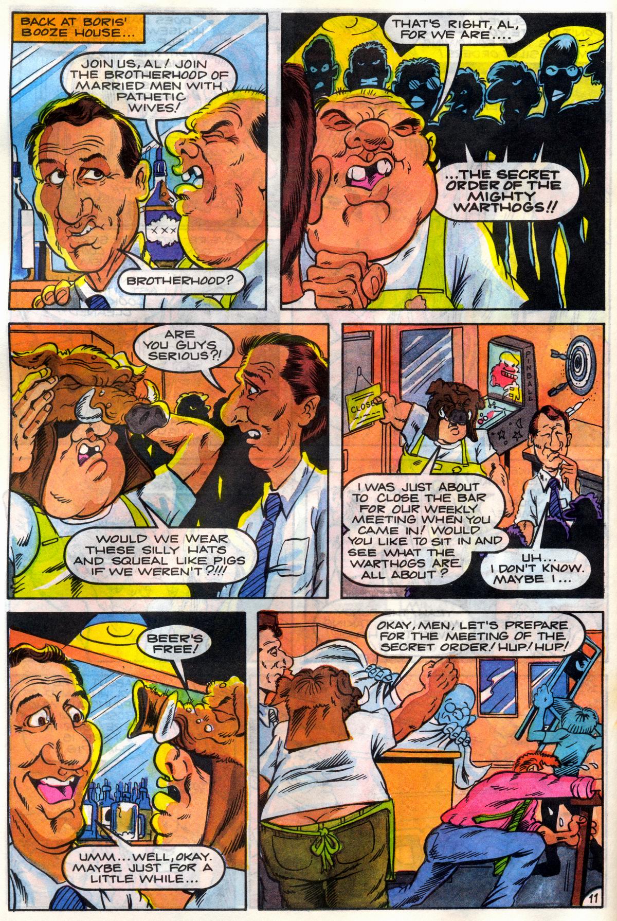 Read online Married... with Children (1991) comic -  Issue #6 - 12