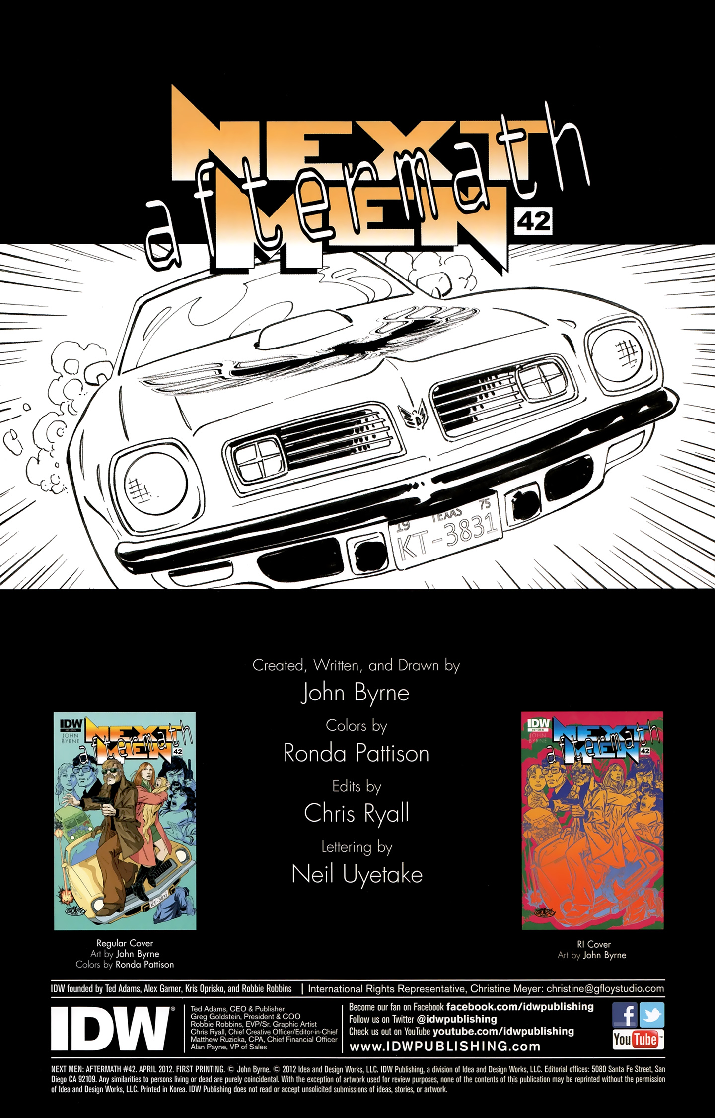 Read online Next Men: Aftermath comic -  Issue #42 - 2