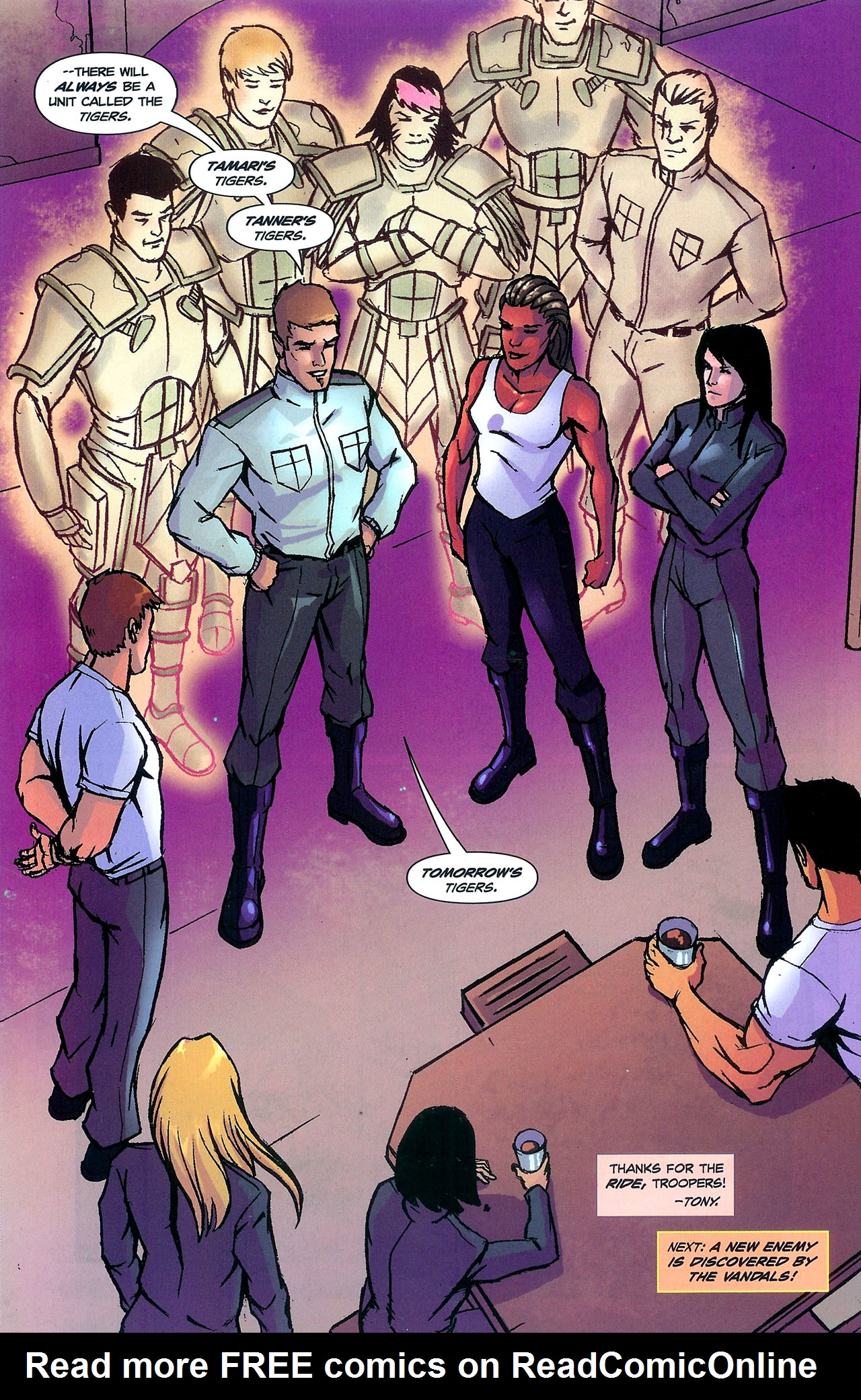 Read online Starship Troopers (2007) comic -  Issue #4 - 23