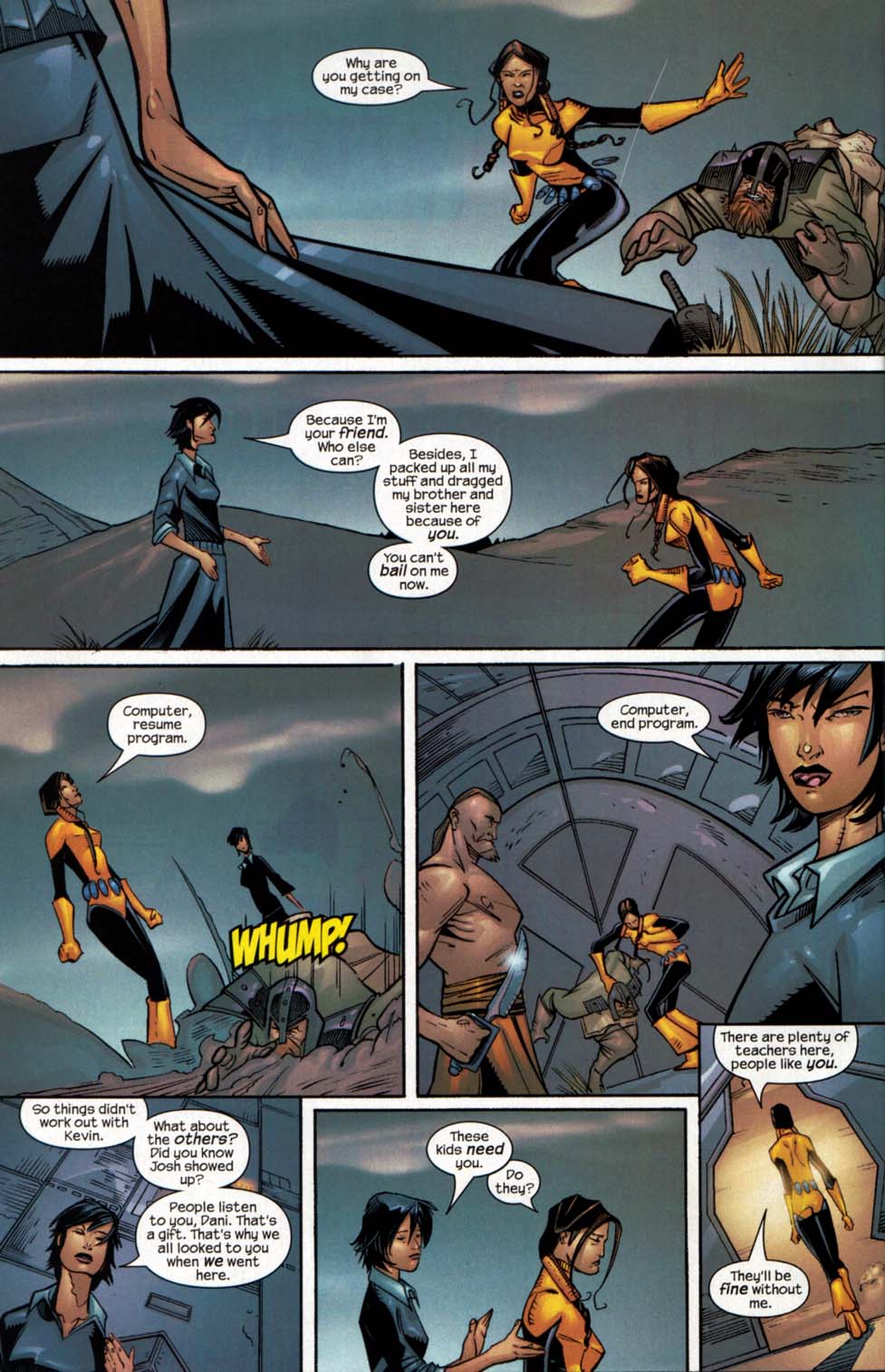 Read online New Mutants (2003) comic -  Issue #6 - 22