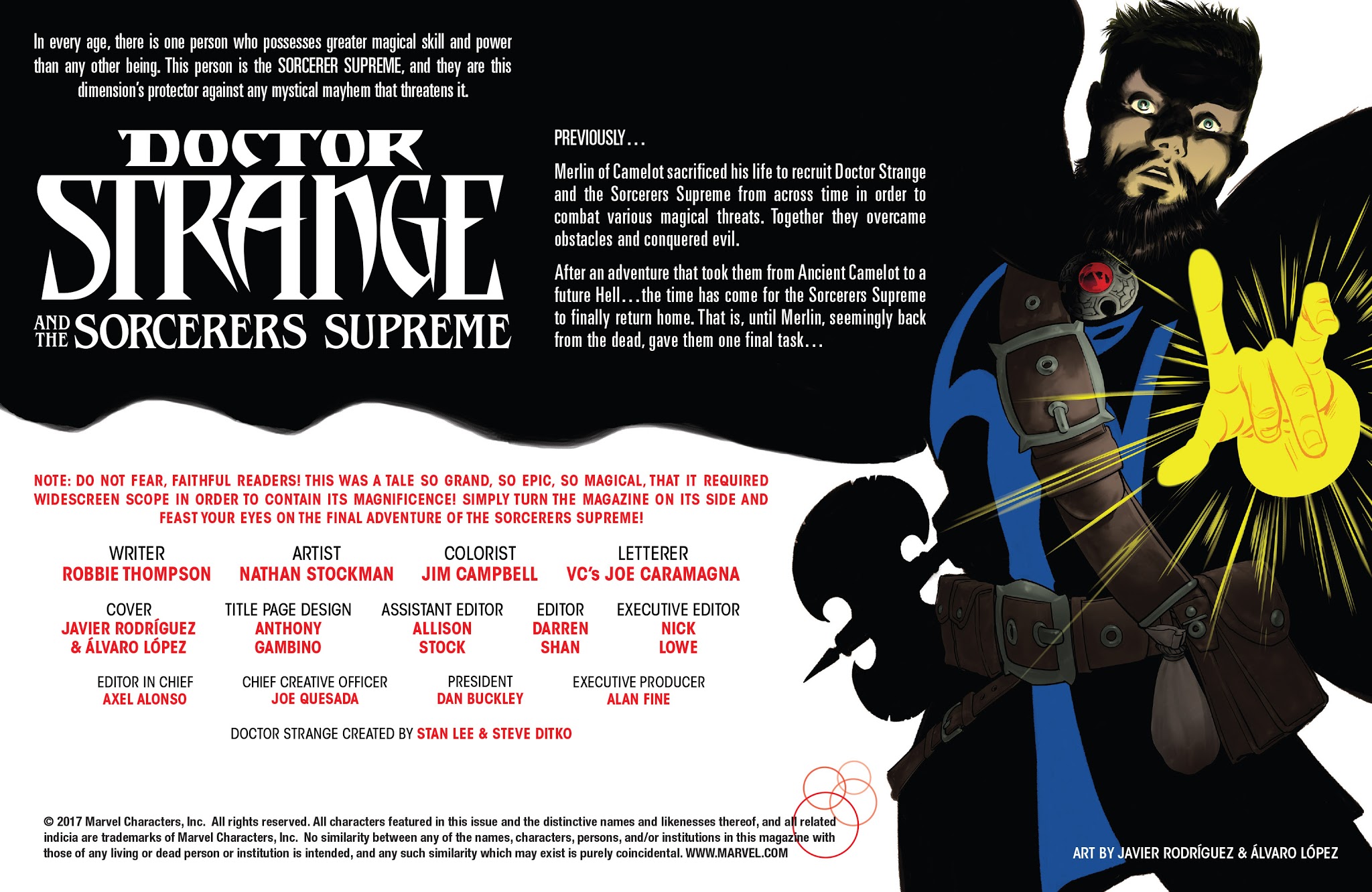 Read online Doctor Strange and the Sorcerers Supreme comic -  Issue #12 - 2