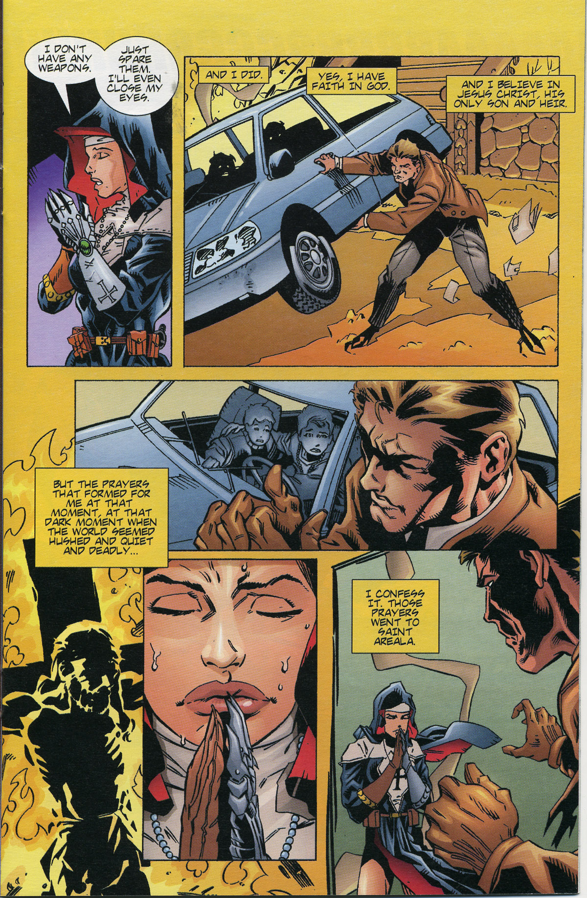 Read online Warrior Nun Areala comic -  Issue #5 - 9
