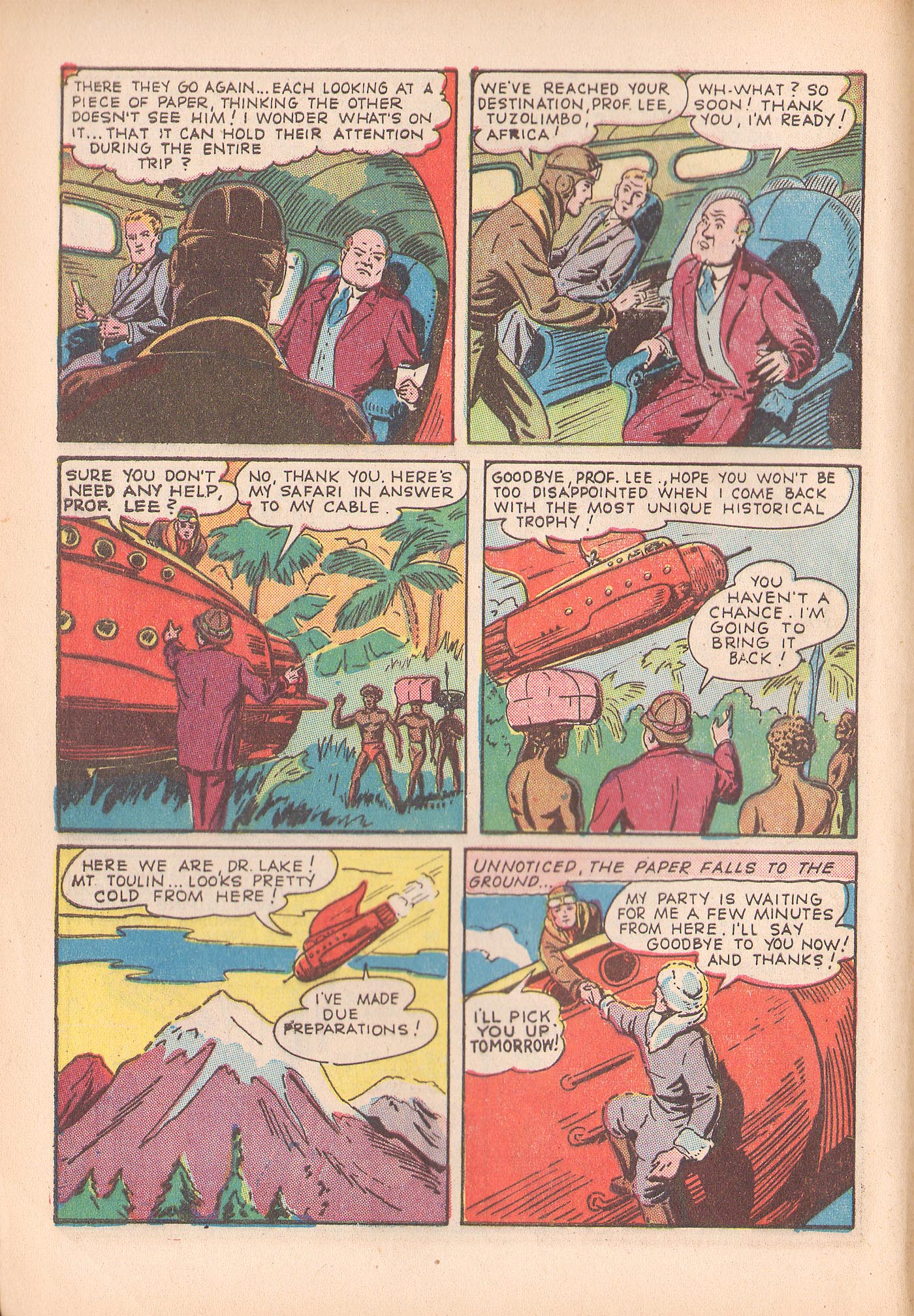 Read online Rocket Kelly (1945) comic -  Issue #2 - 6