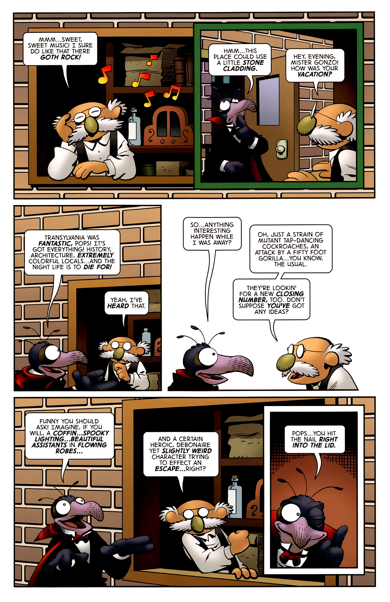 Read online The Muppet Show: The Comic Book comic -  Issue #8 - 4