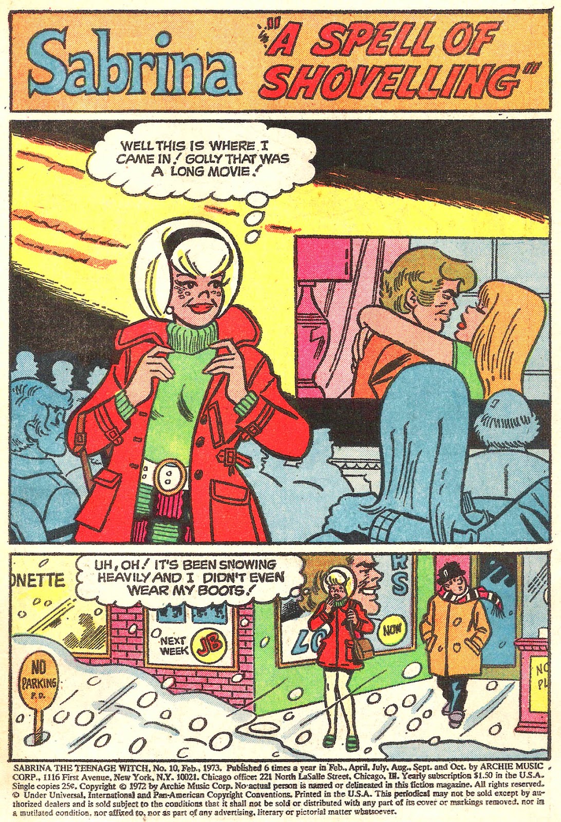 Sabrina The Teenage Witch (1971) Issue #10 #10 - English 3