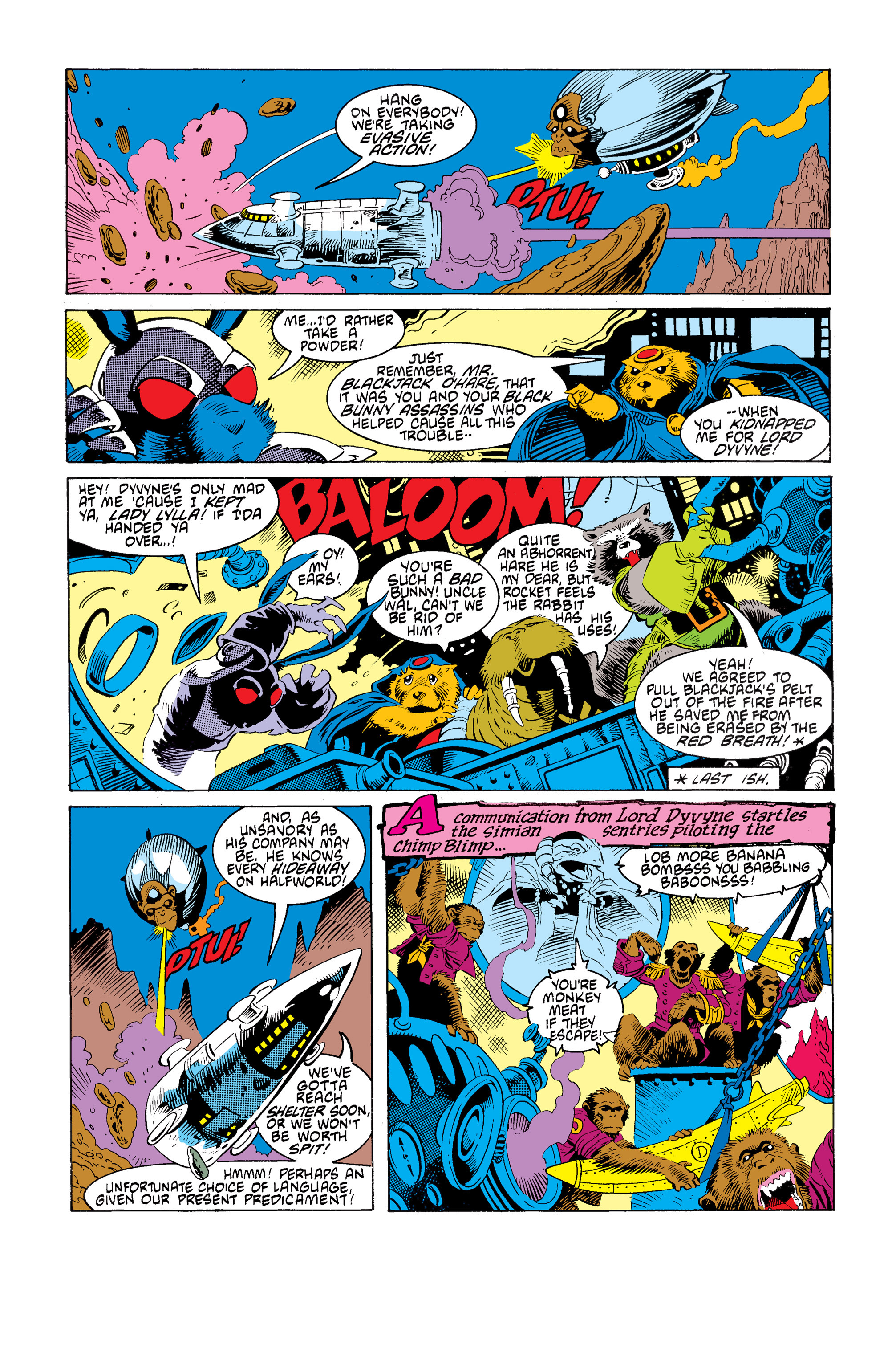 Read online Rocket Raccoon (1985) comic -  Issue #3 - 3