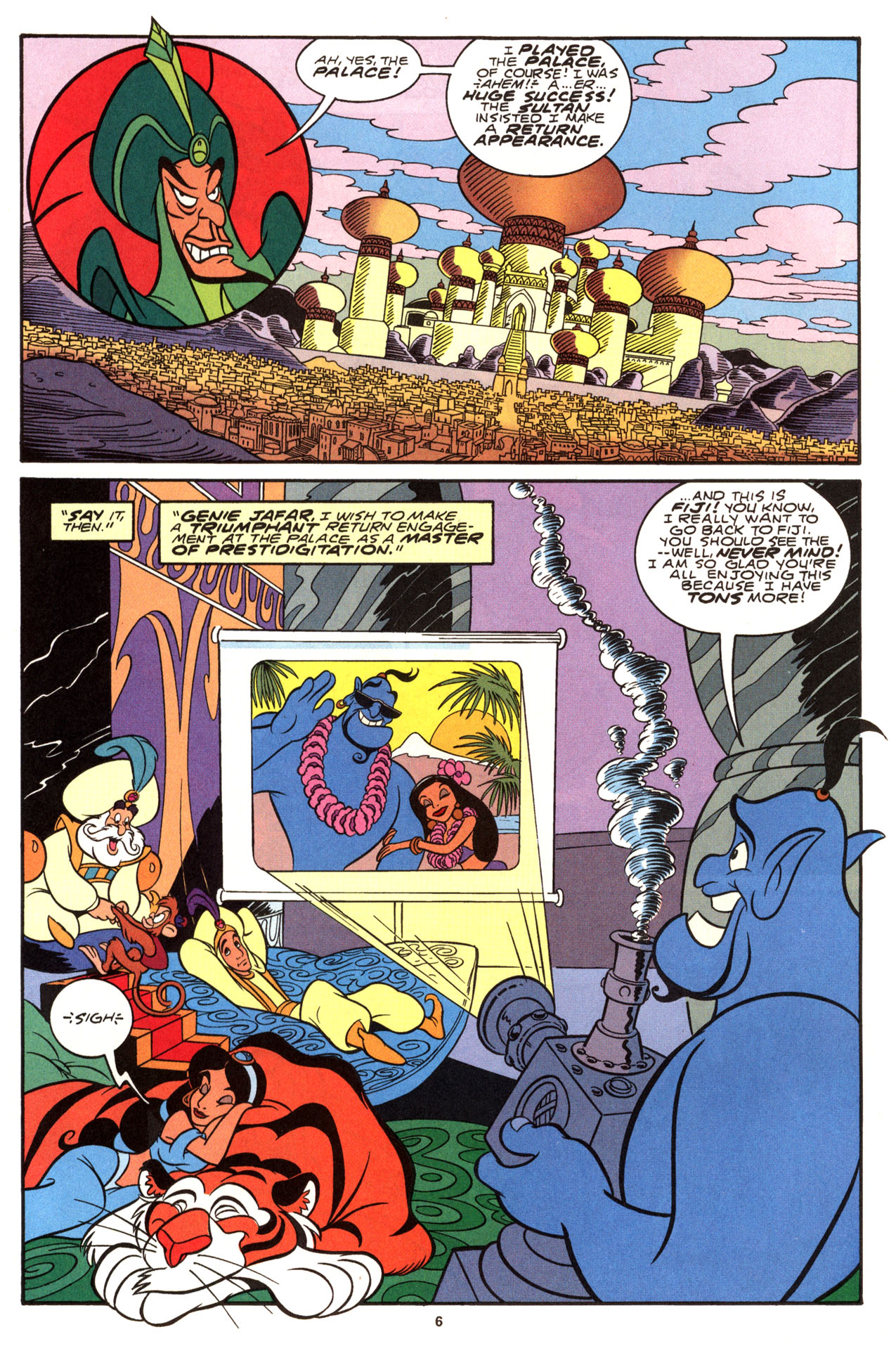 Read online The Return of Disney's Aladdin comic -  Issue #2 - 8