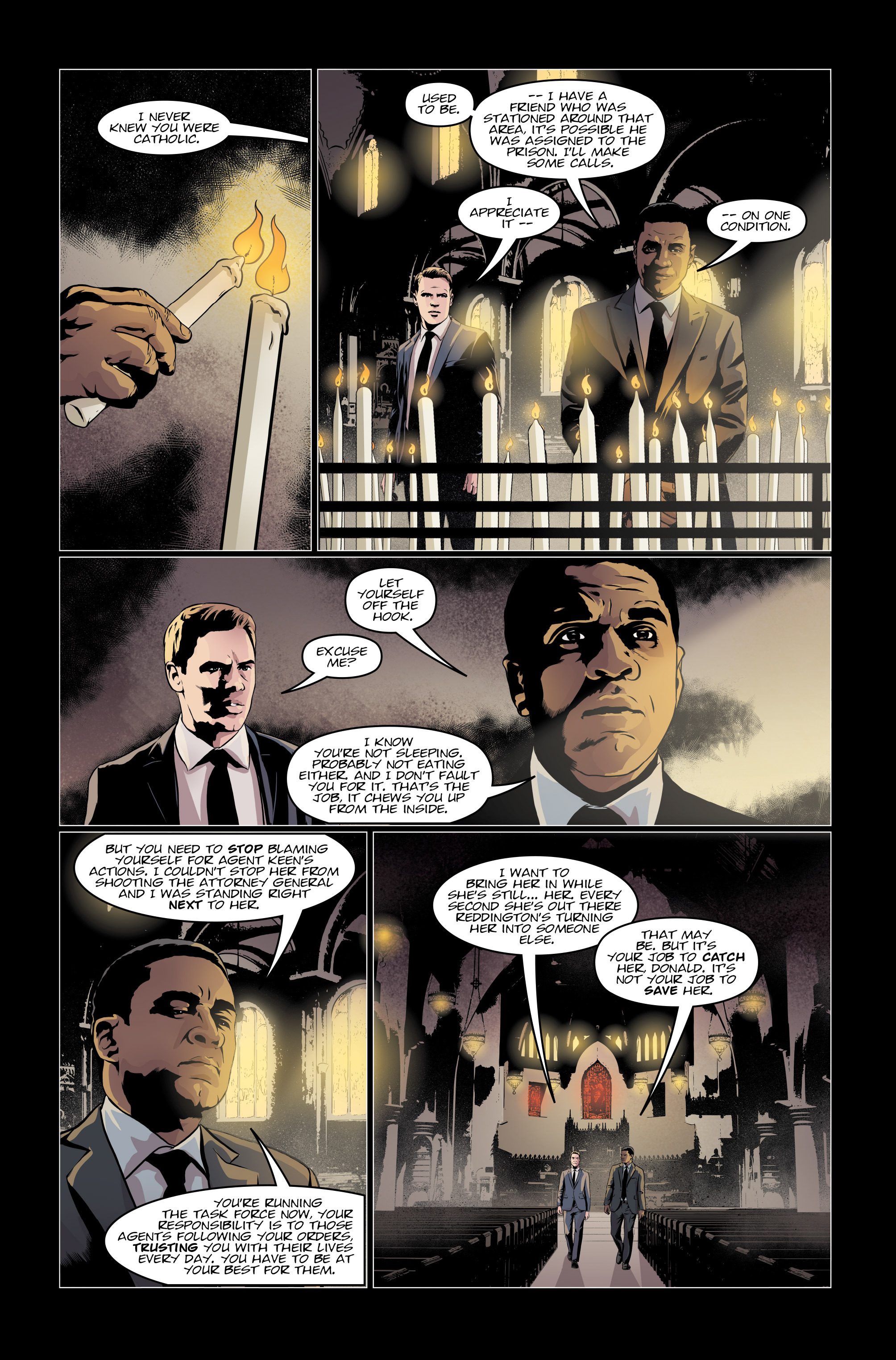 Read online The Blacklist comic -  Issue #6 - 14