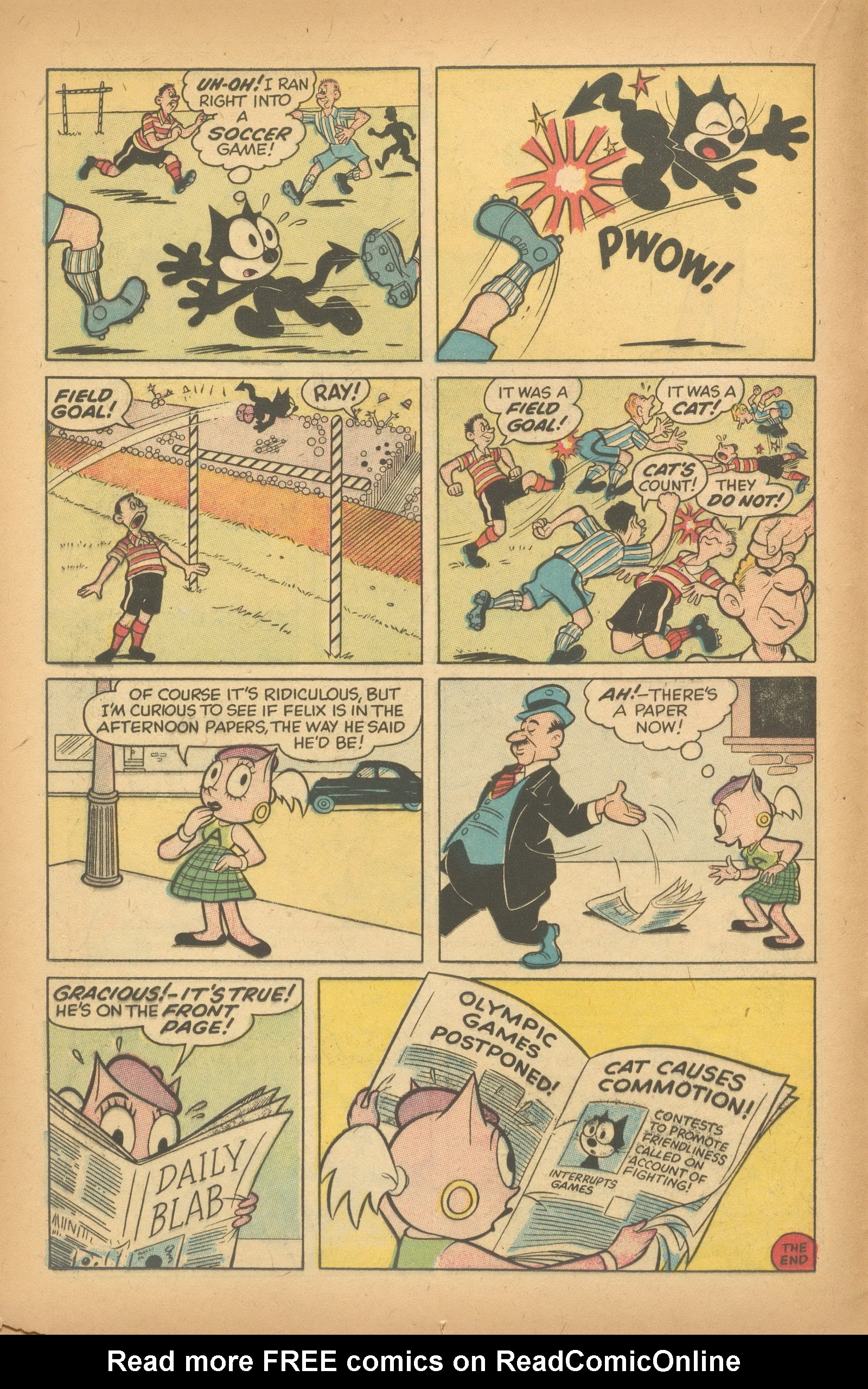 Read online Felix the Cat (1955) comic -  Issue #76 - 16