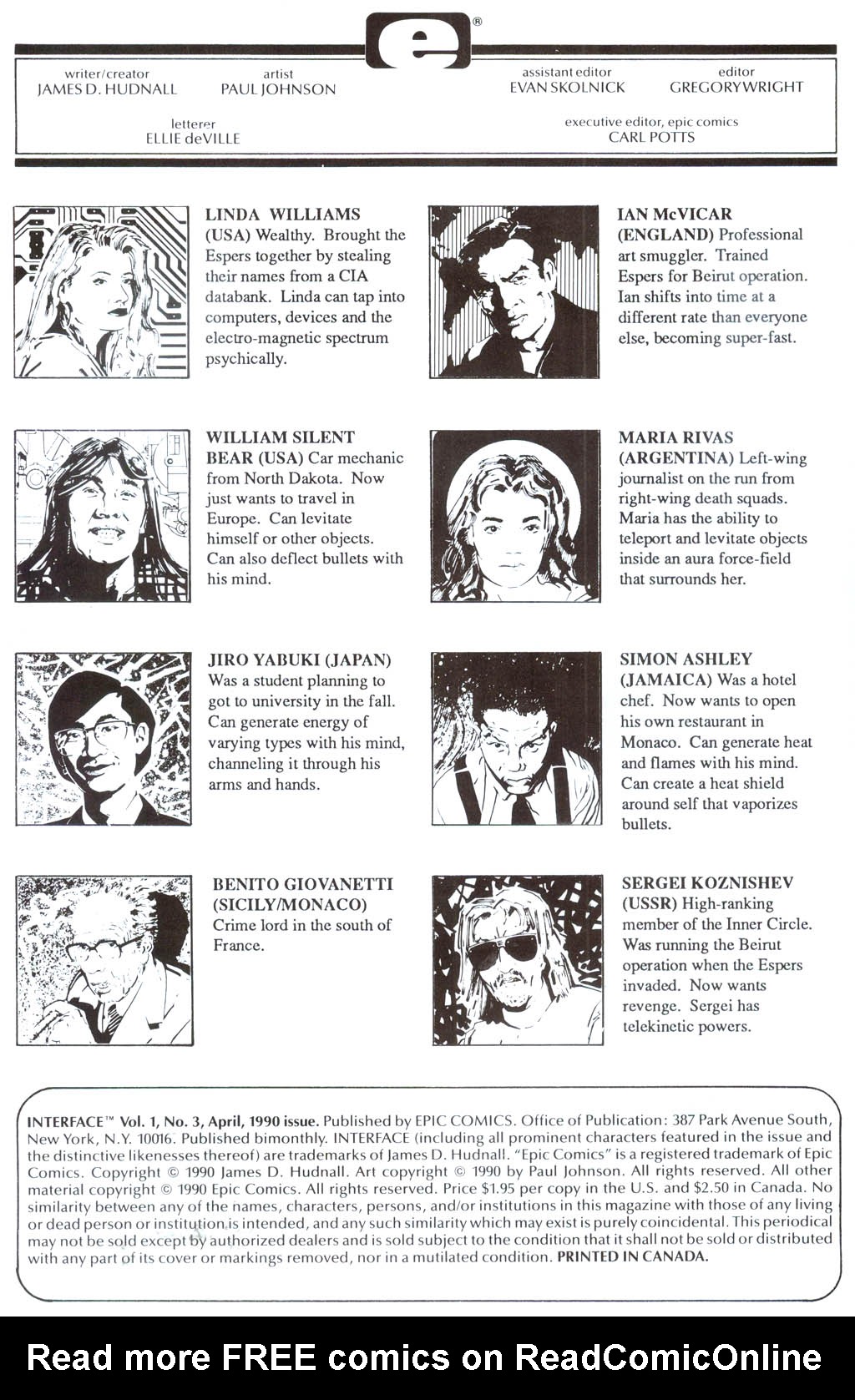 Read online Interface comic -  Issue #3 - 2