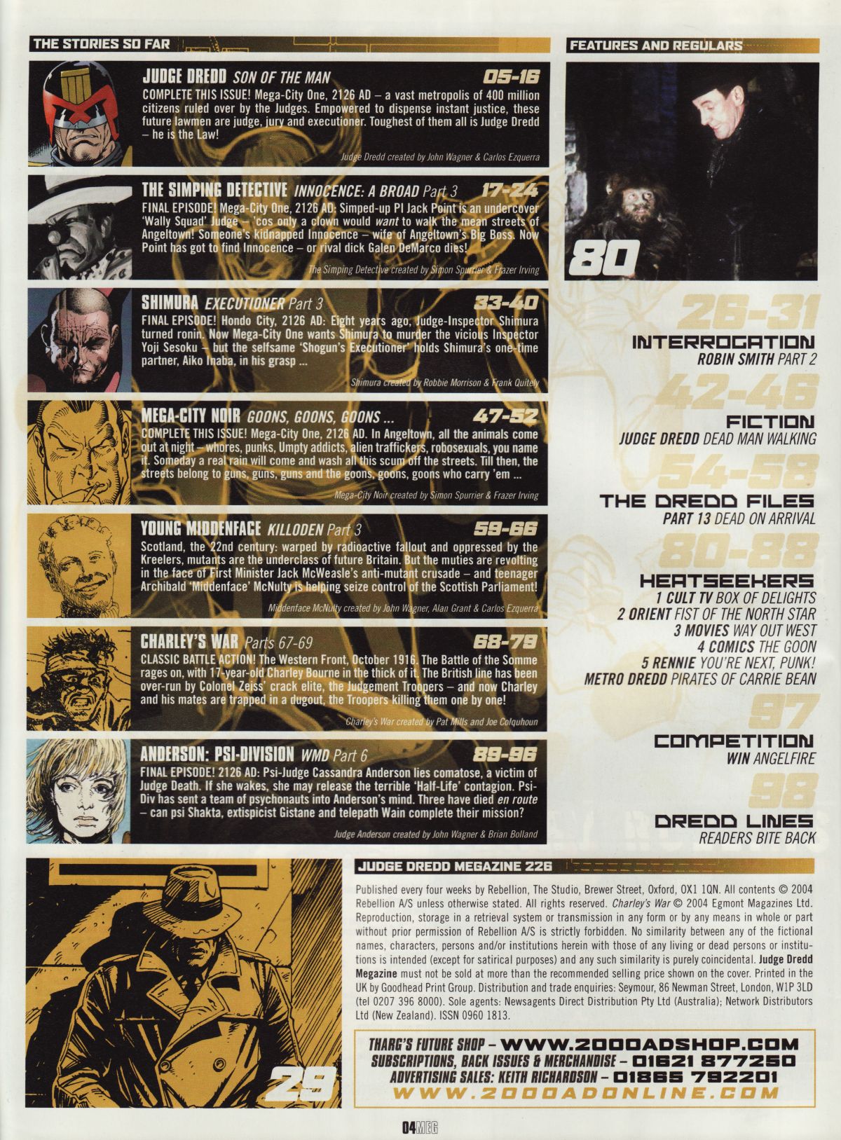 Read online Judge Dredd Megazine (Vol. 5) comic -  Issue #226 - 4