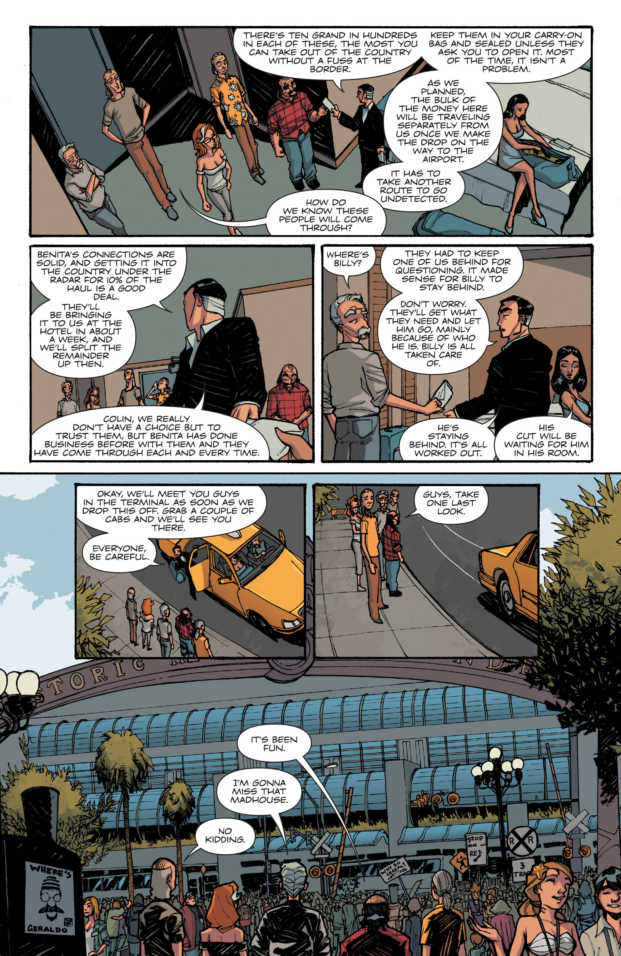 Read online Palmiotti & Brady's The Big Con Job comic -  Issue #4 - 11
