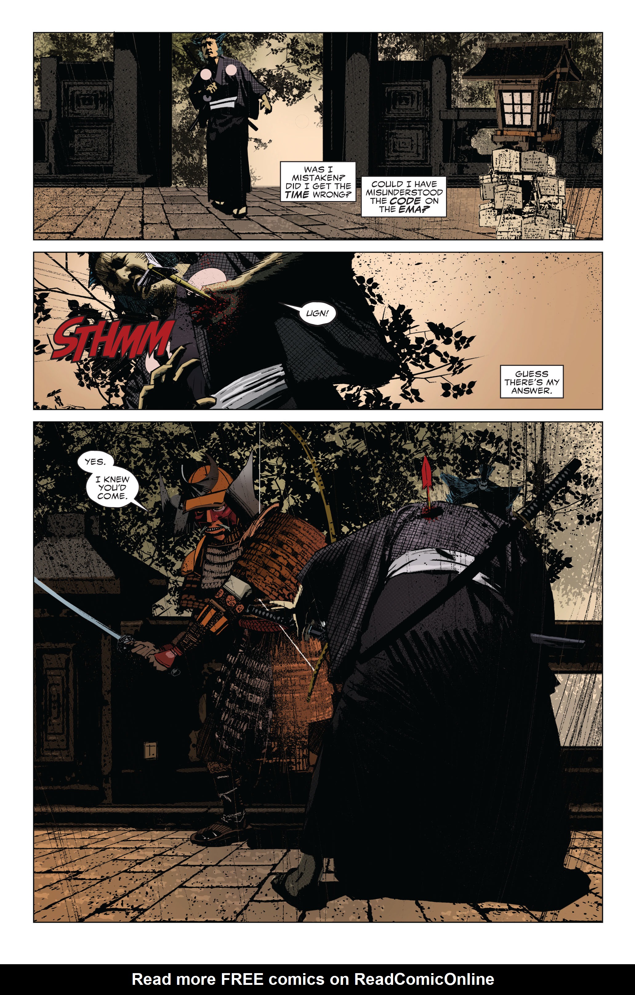 Read online 5 Ronin (2011) comic -  Issue #1 - 6