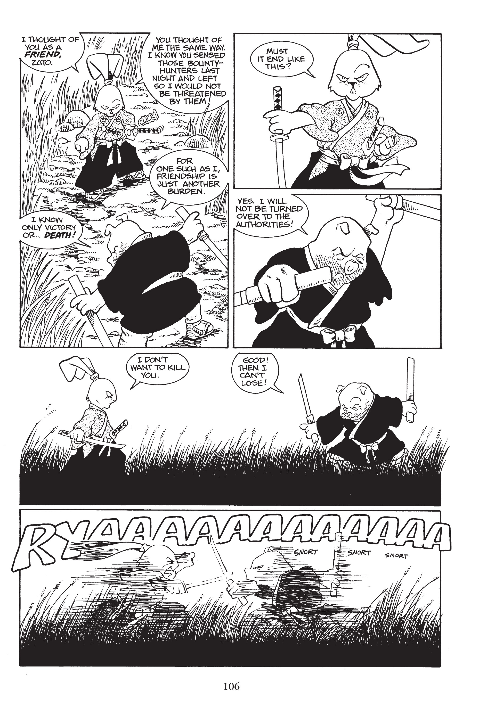 Read online Usagi Yojimbo (1987) comic -  Issue # _TPB 1 - 104