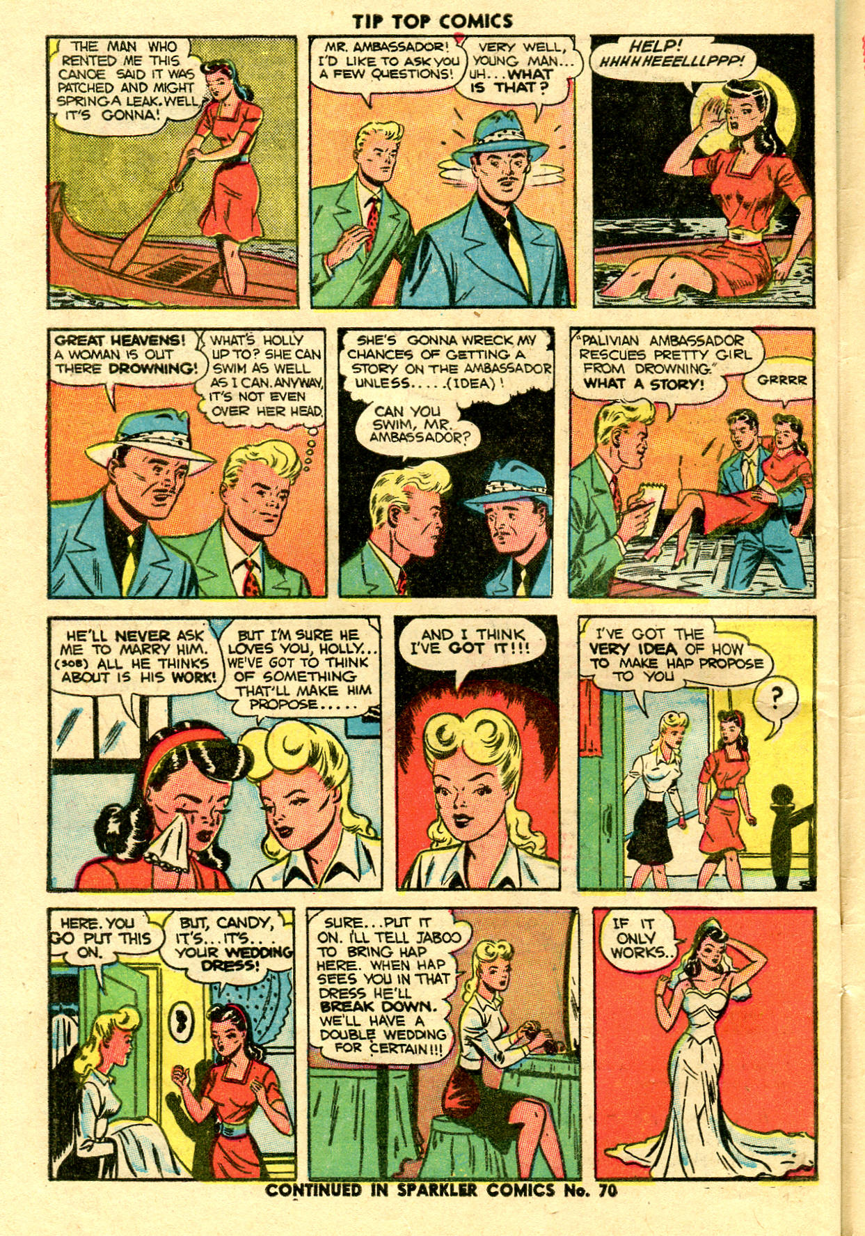 Read online Sparkler Comics comic -  Issue #69 - 48