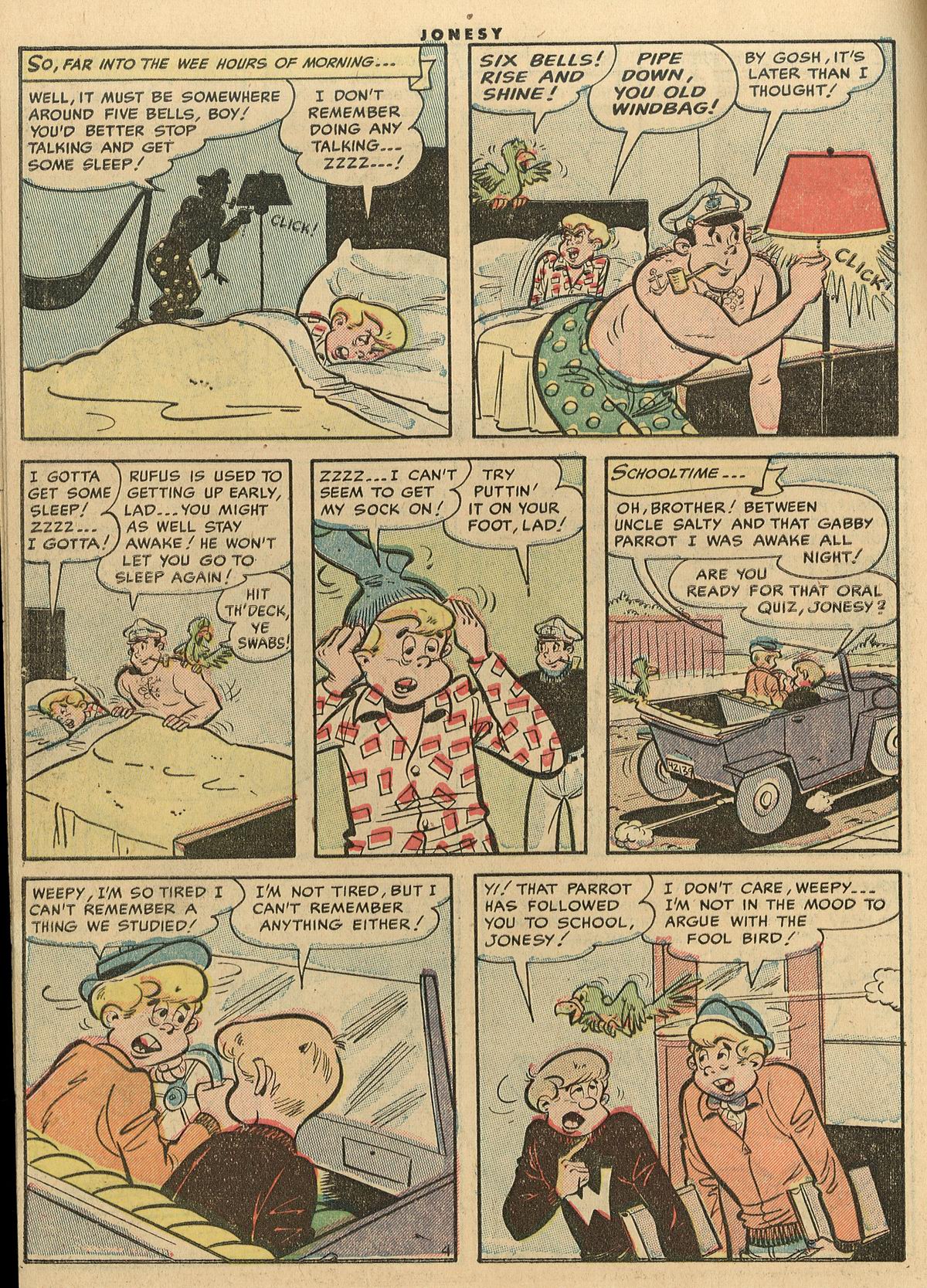 Read online Jonesy (1953) comic -  Issue #5 - 6