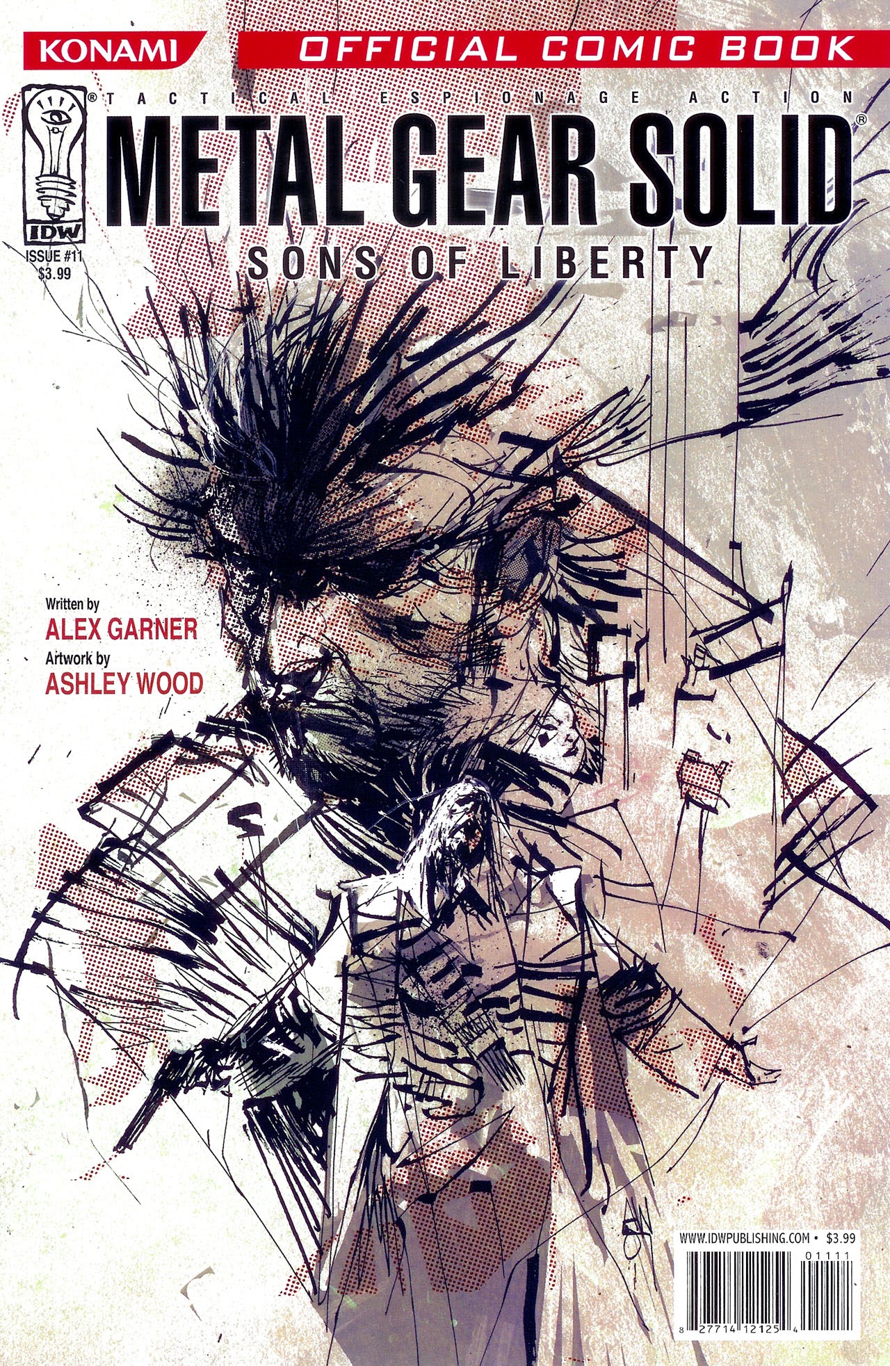 Read online Metal Gear Solid: Sons of Liberty comic -  Issue #11 - 1