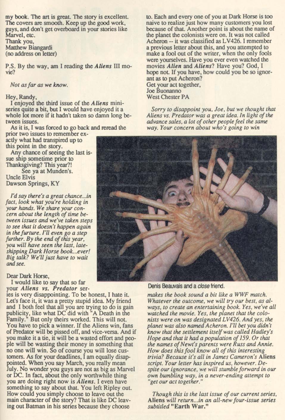 Read online Aliens (1989) comic -  Issue #4 - 29