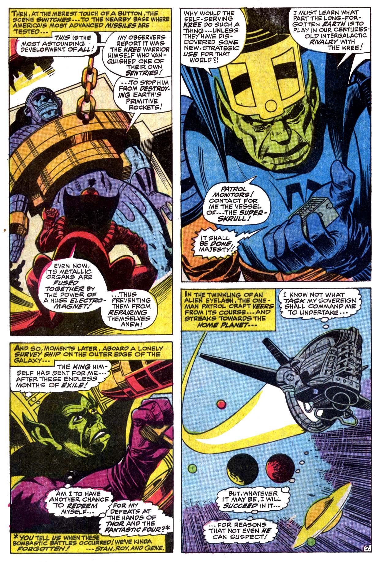 Read online Captain Marvel (1968) comic -  Issue #2 - 3