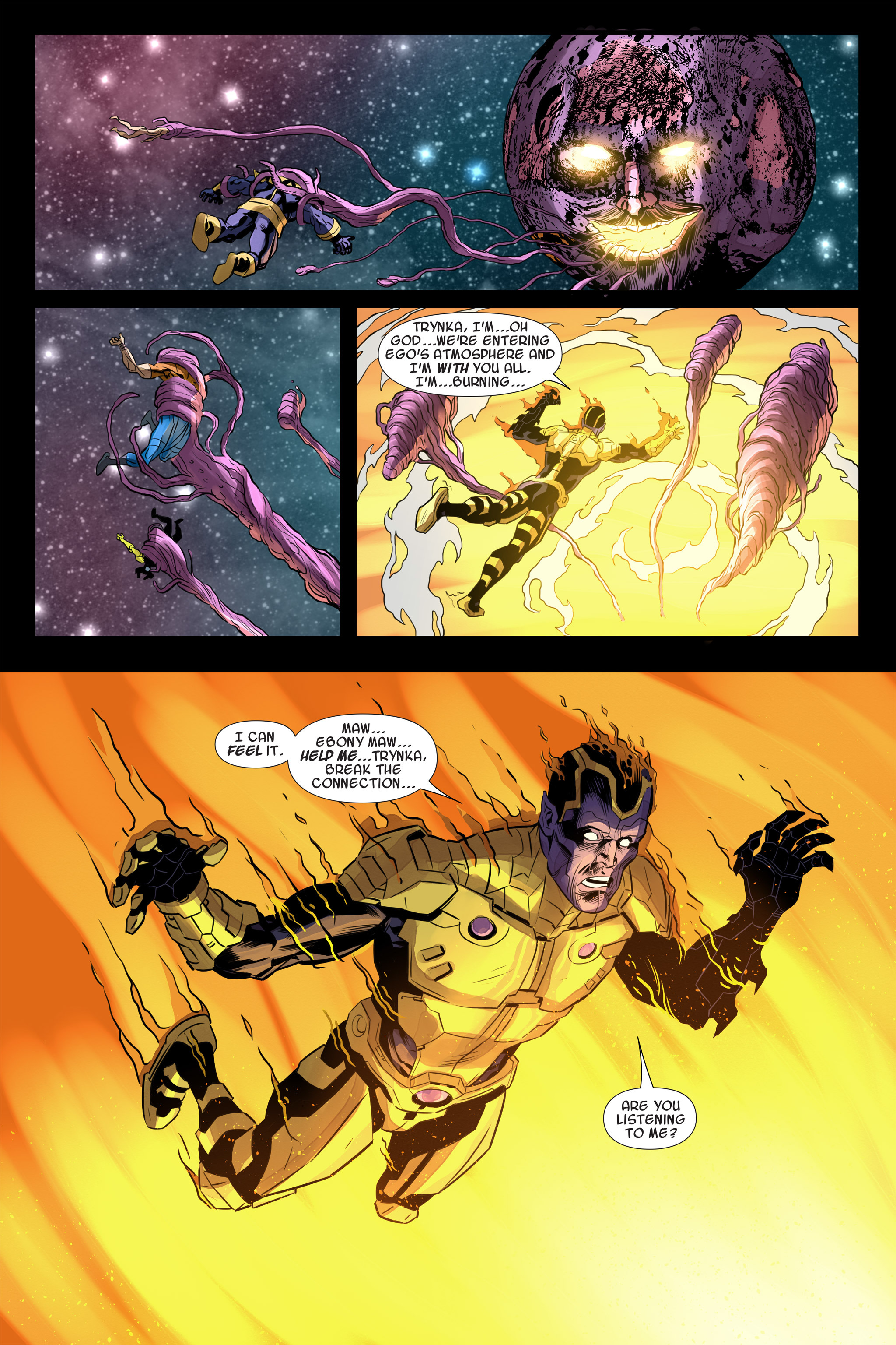 Read online Thanos: A God Up There Listening comic -  Issue # TPB - 170