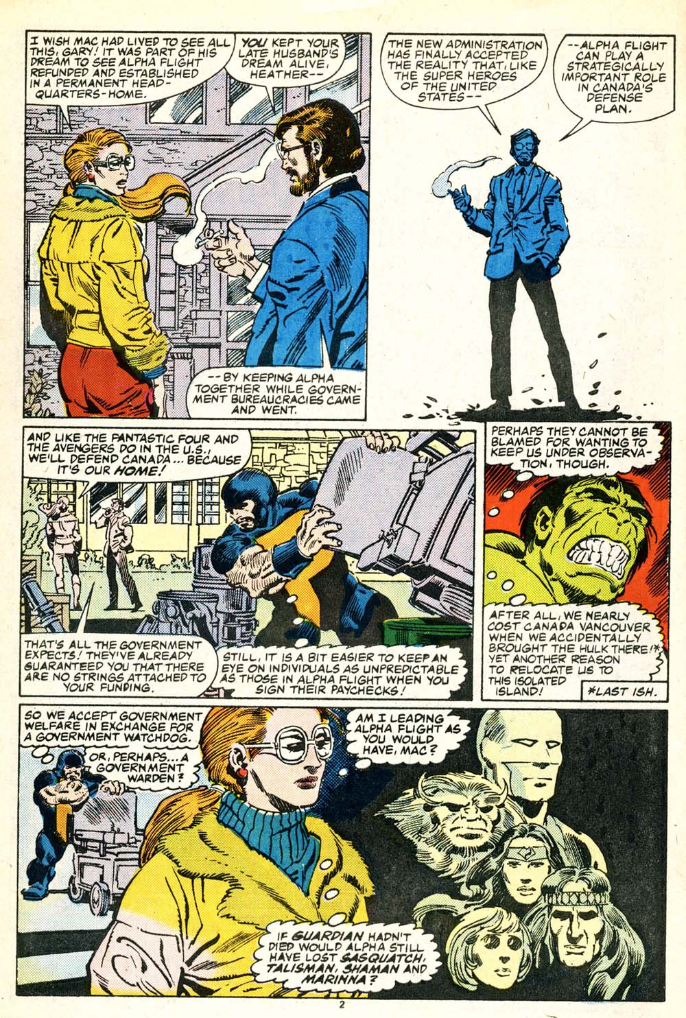 Read online Alpha Flight (1983) comic -  Issue #30 - 3