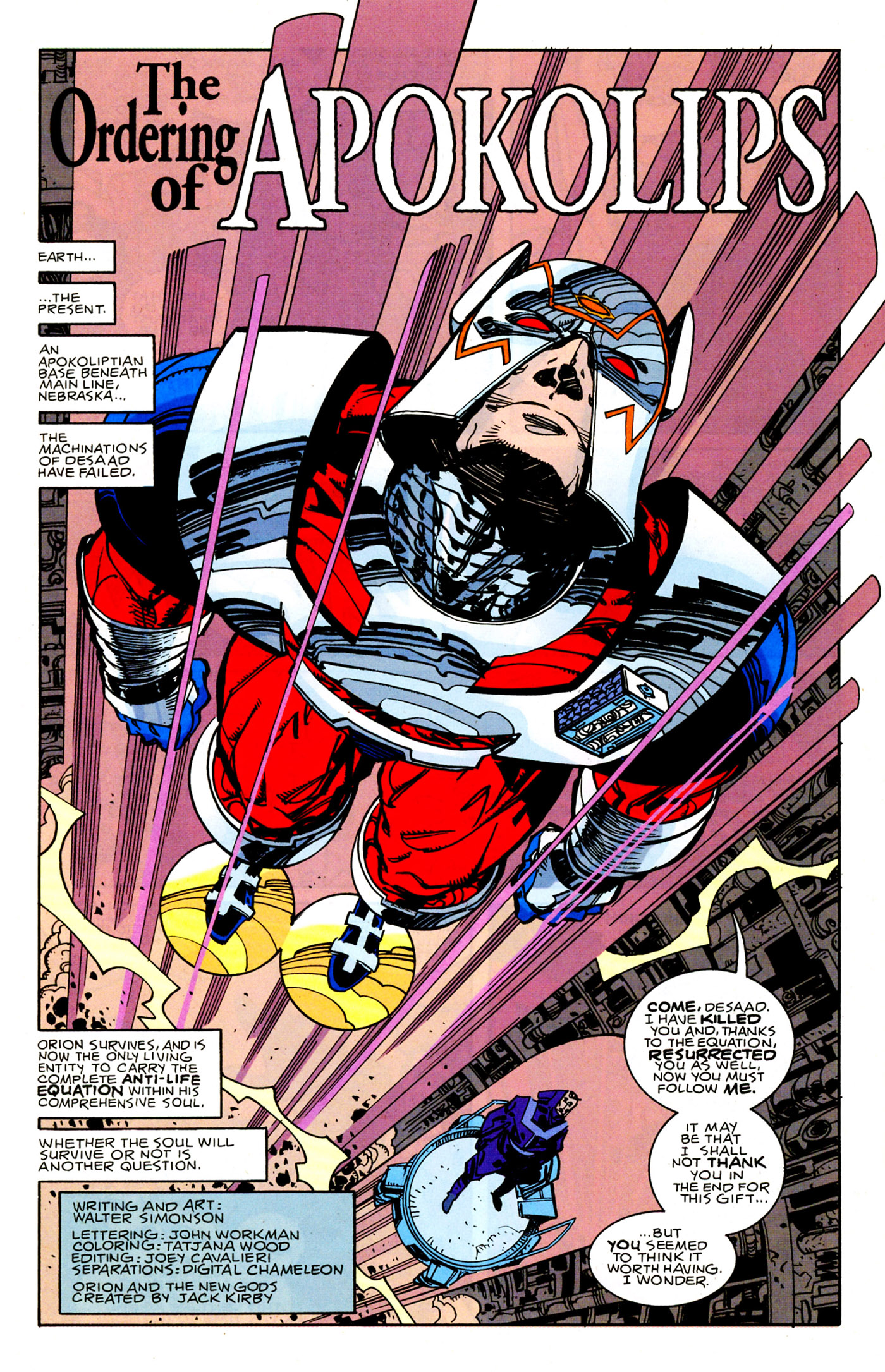 Read online Orion comic -  Issue #12 - 5