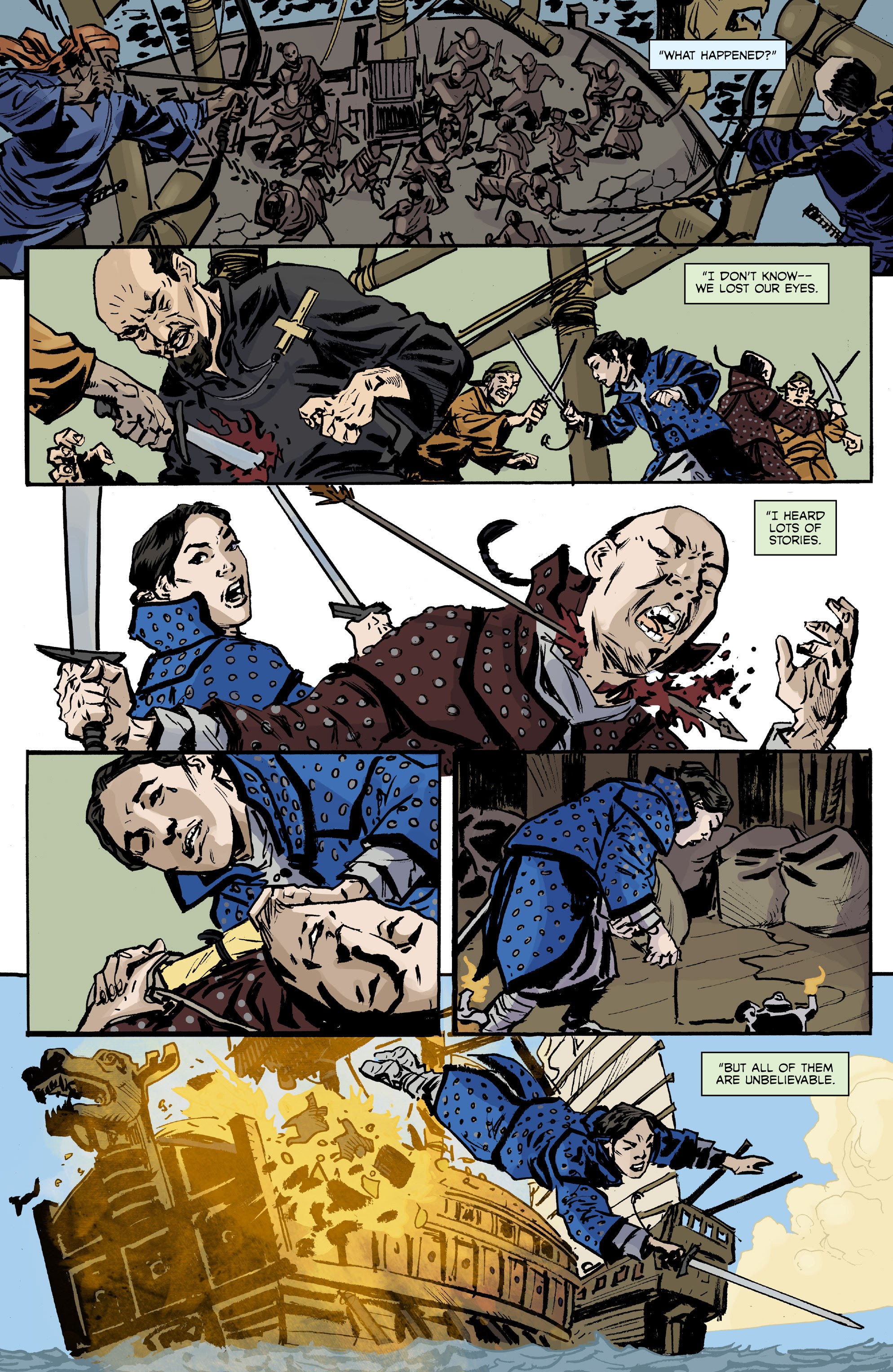 Read online Cimarronin: Fall of the Cross comic -  Issue # TPB - 32