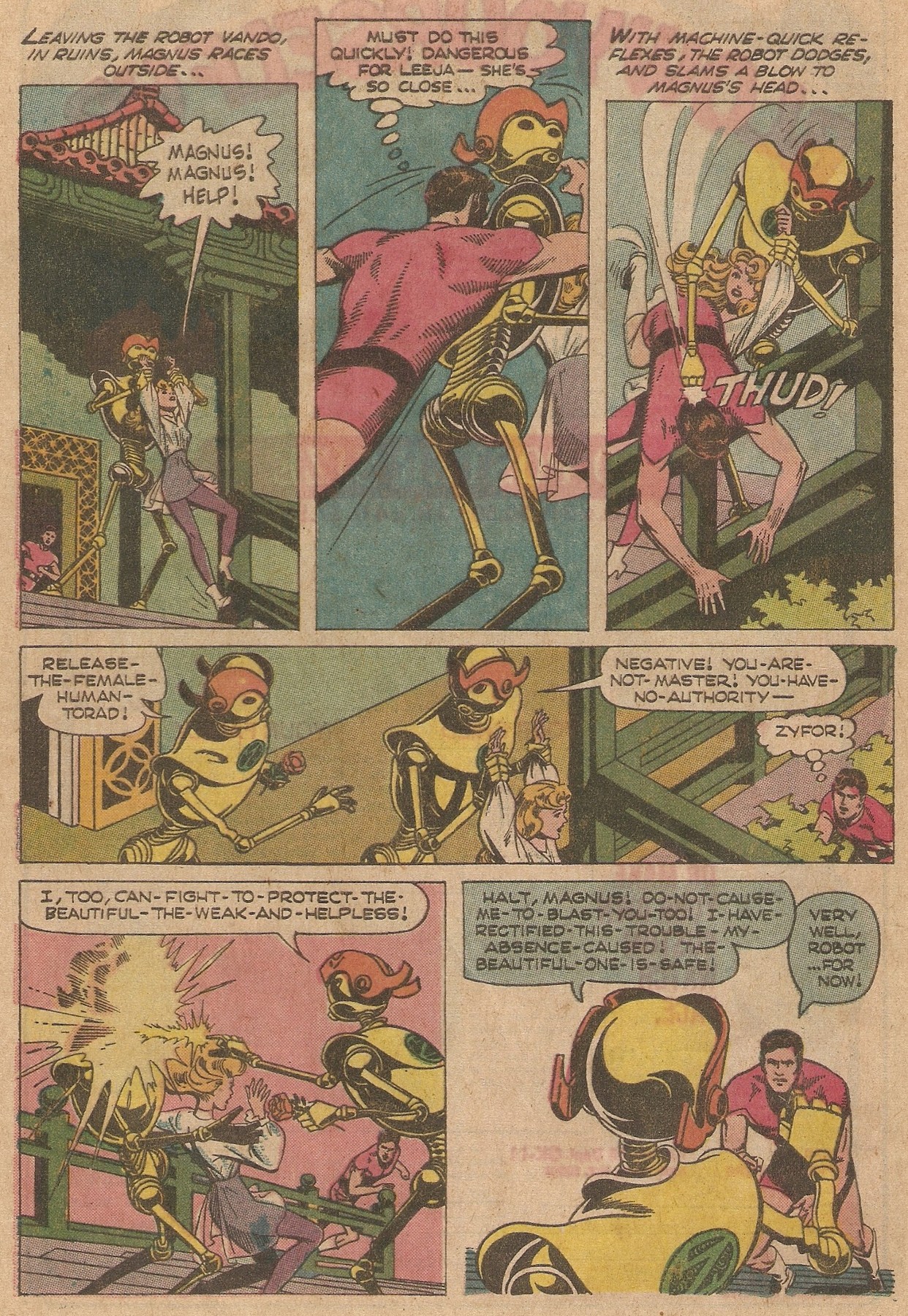 Read online Magnus, Robot Fighter 4000 AD comic -  Issue #30 - 20