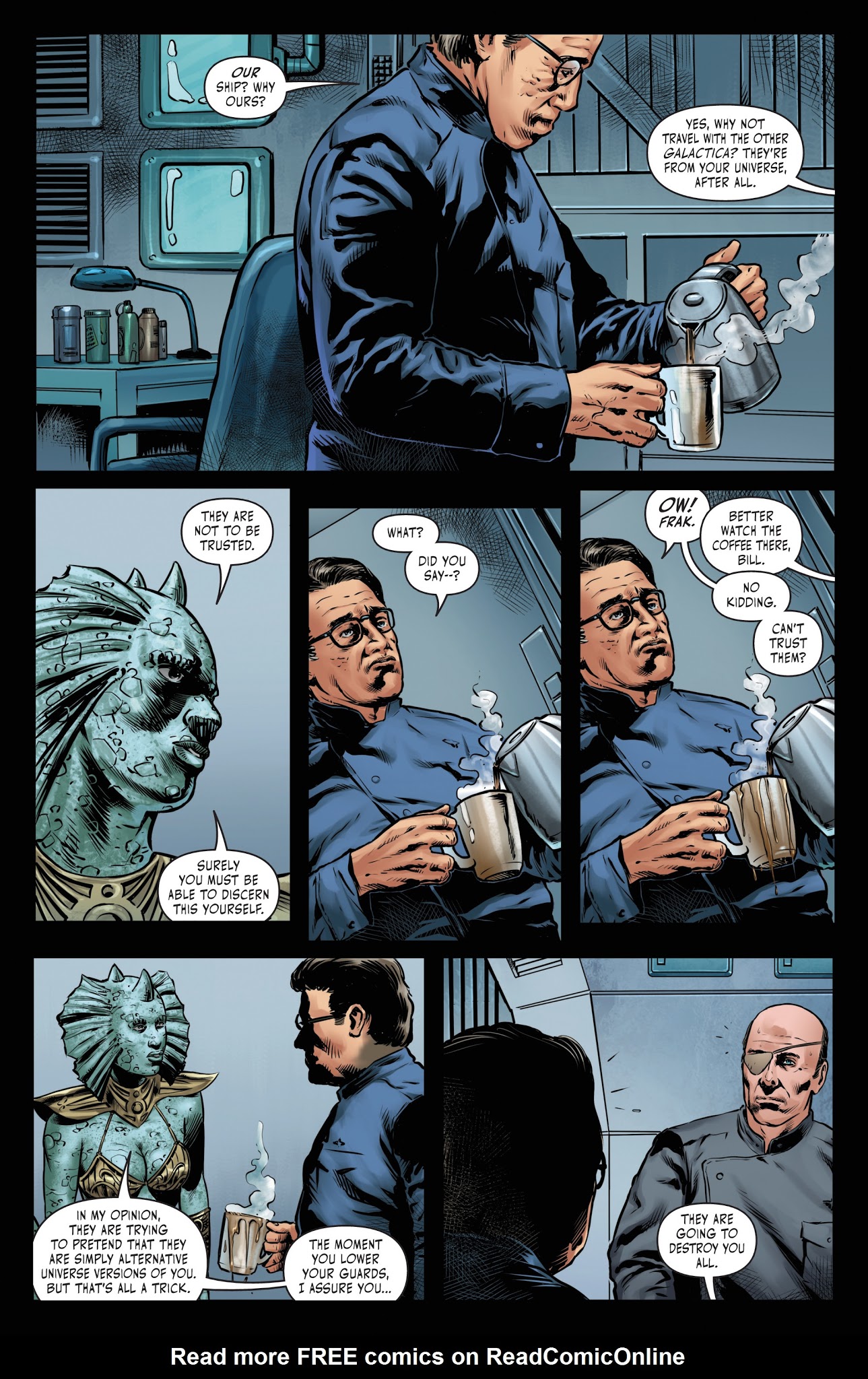 Read online Battlestar Galactica BSG vs. BSG comic -  Issue #4 - 6