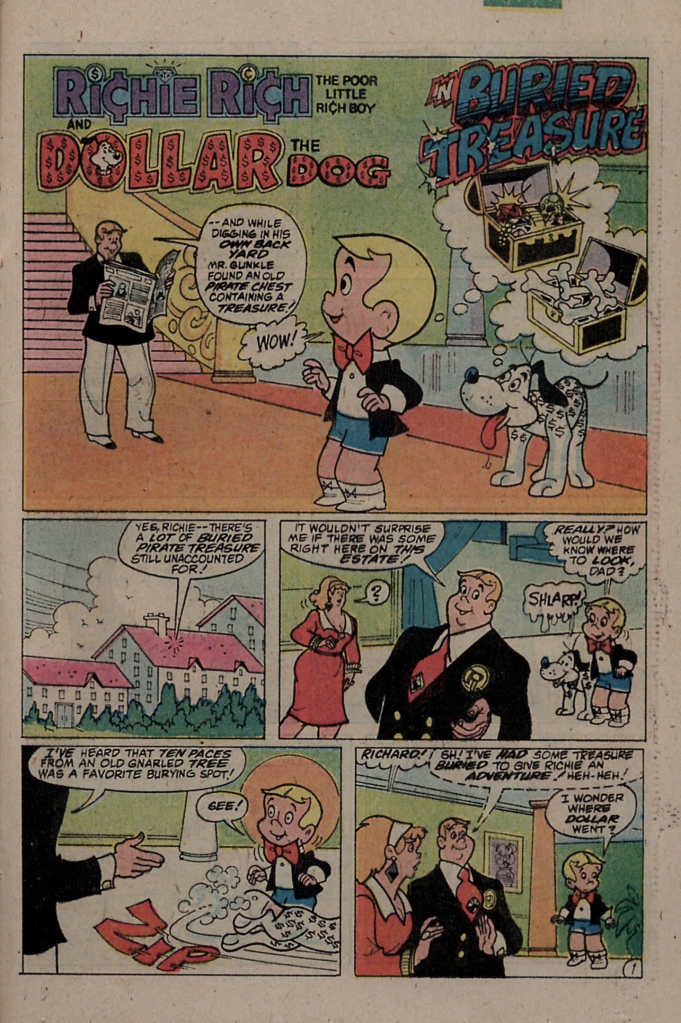 Read online Richie Rich & Dollar the Dog comic -  Issue #14 - 21