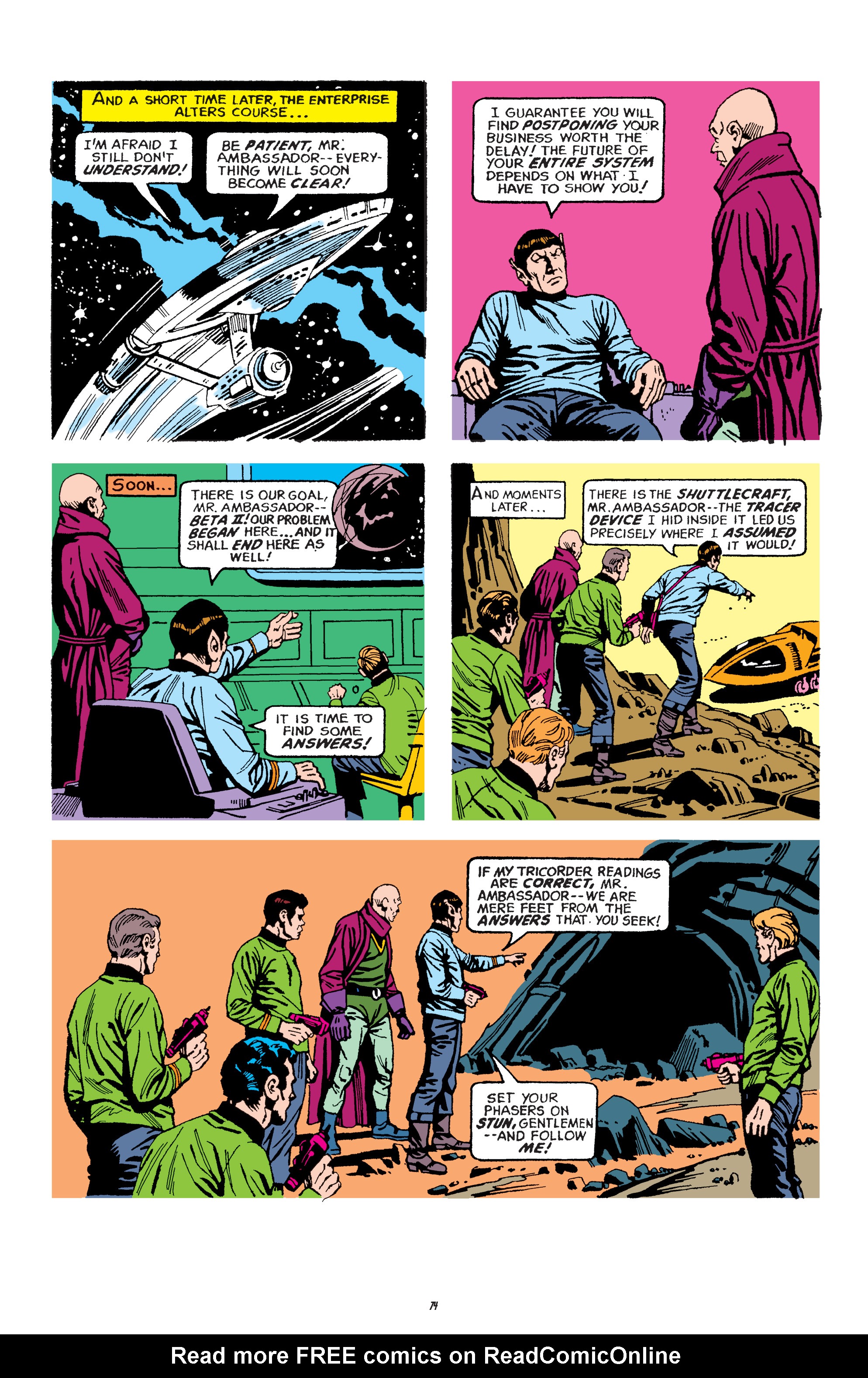 Read online Star Trek Gold Key 100-page Spectacular comic -  Issue # Full - 76