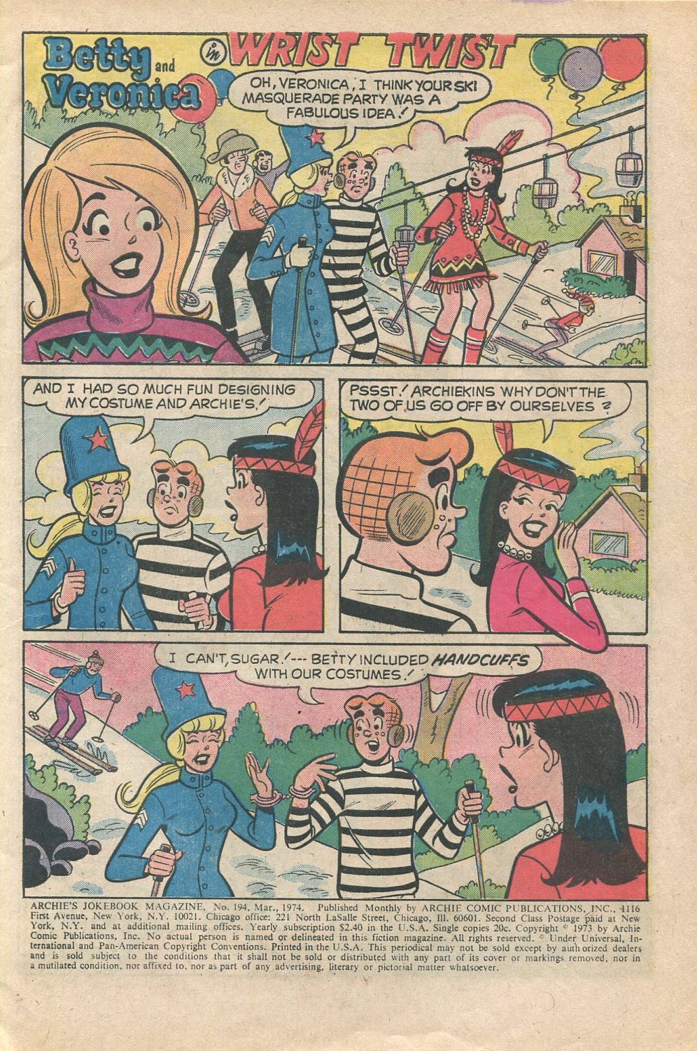 Read online Archie's Joke Book Magazine comic -  Issue #194 - 3