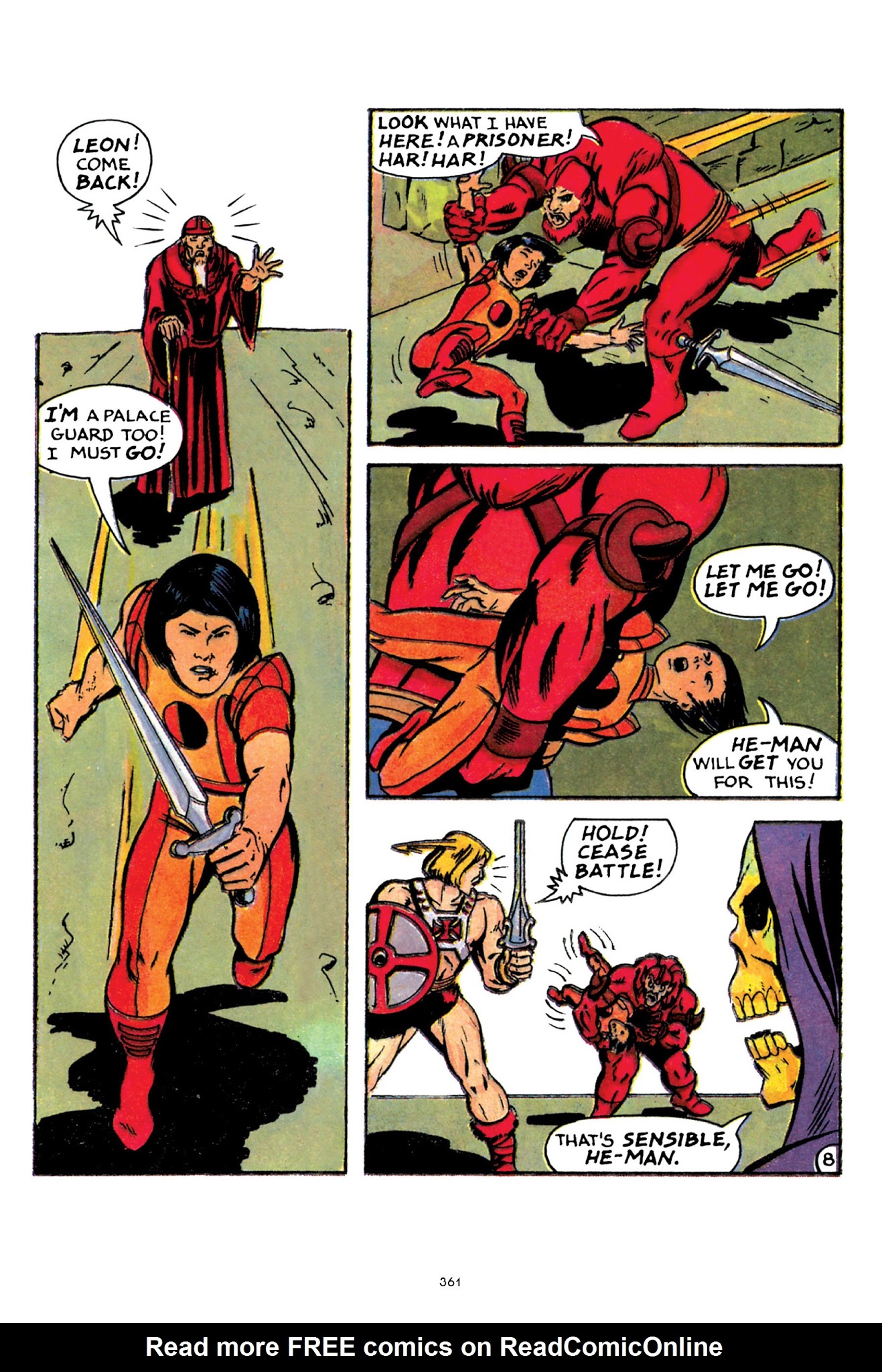 Read online He-Man and the Masters of the Universe Minicomic Collection comic -  Issue # TPB 1 - 354