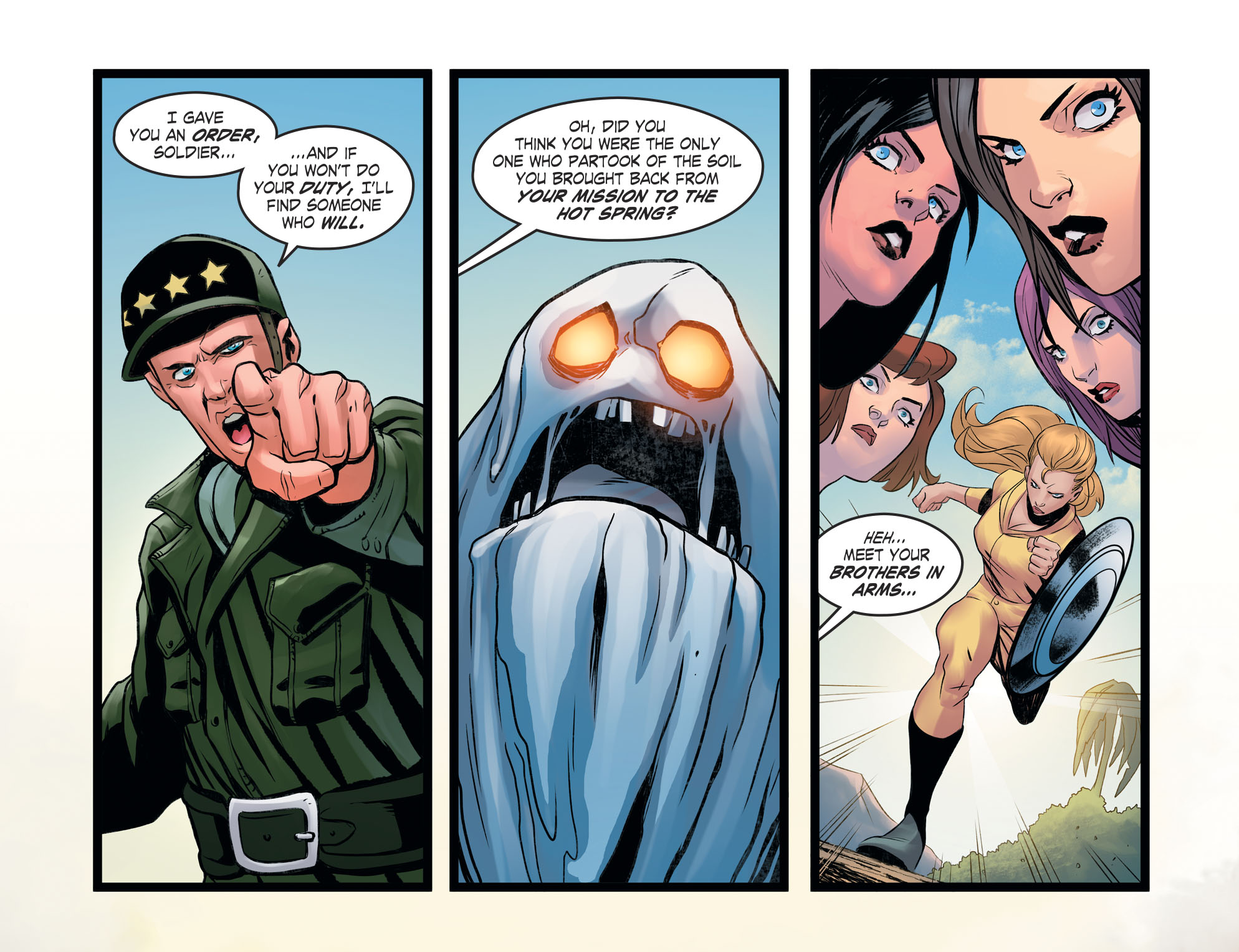 Read online Bombshells: United comic -  Issue #8 - 21