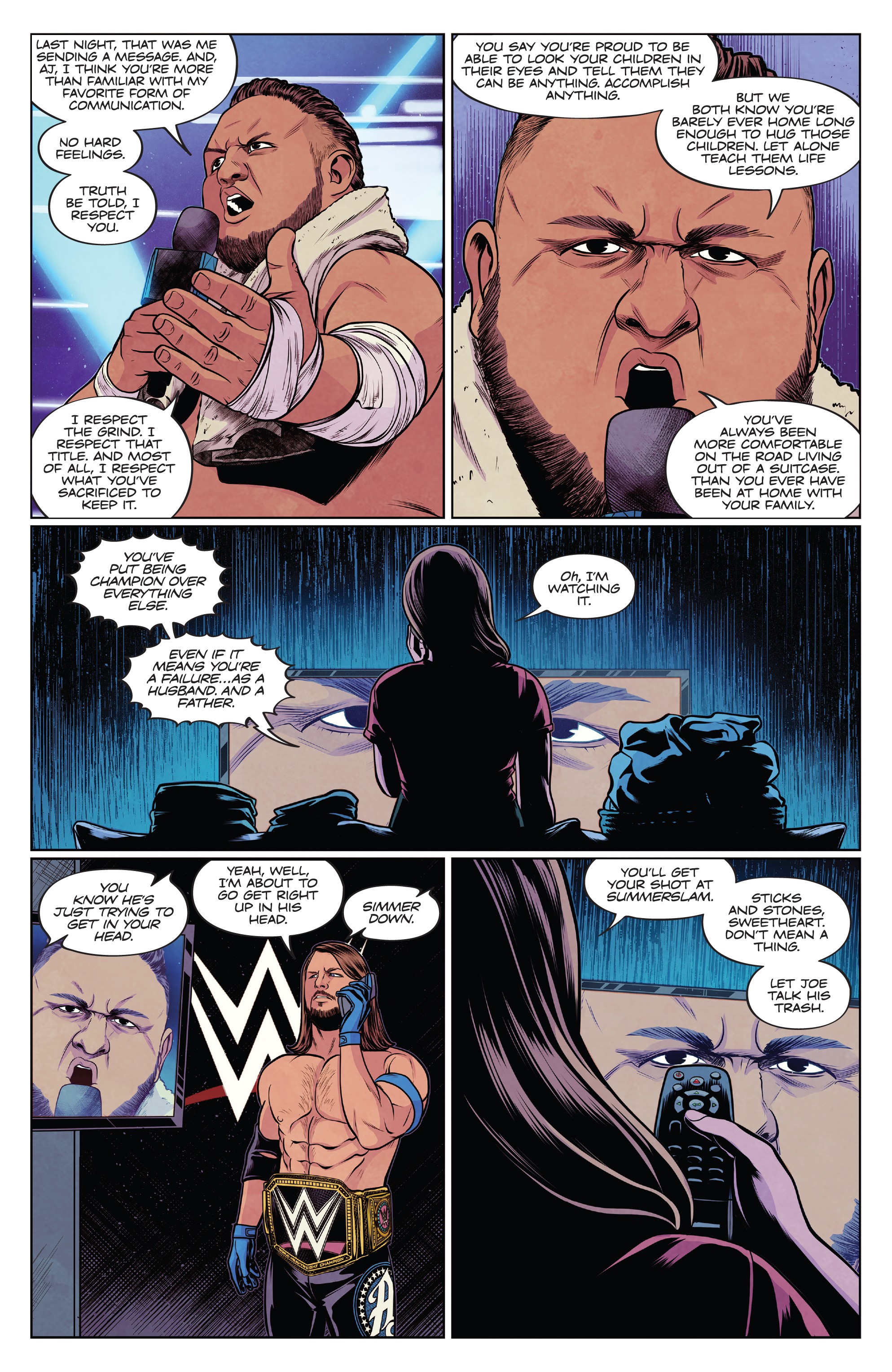 Read online WWE comic -  Issue #25 - 7