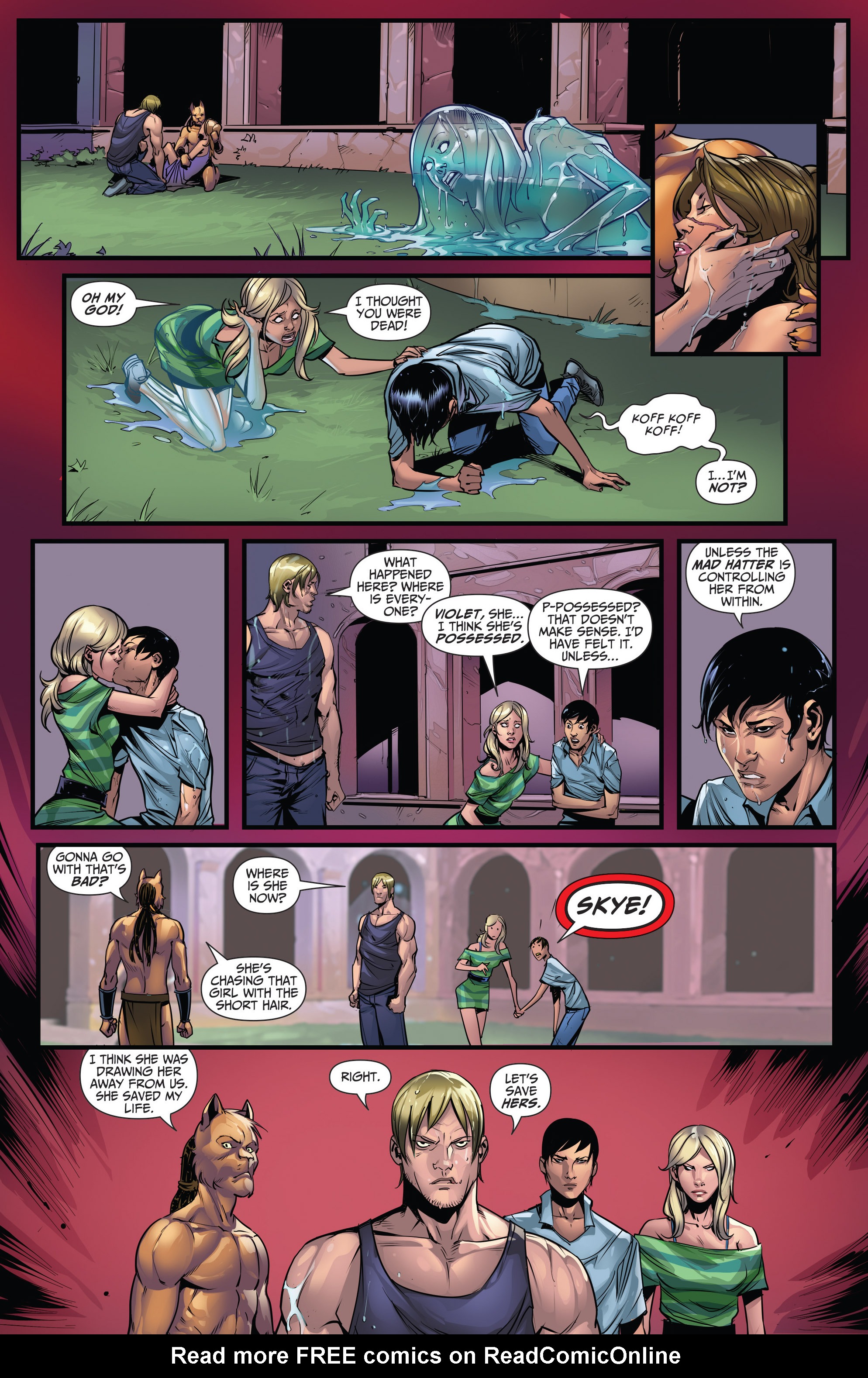Read online Grimm Fairy Tales: Arcane Acre comic -  Issue # TPB 2 - 114