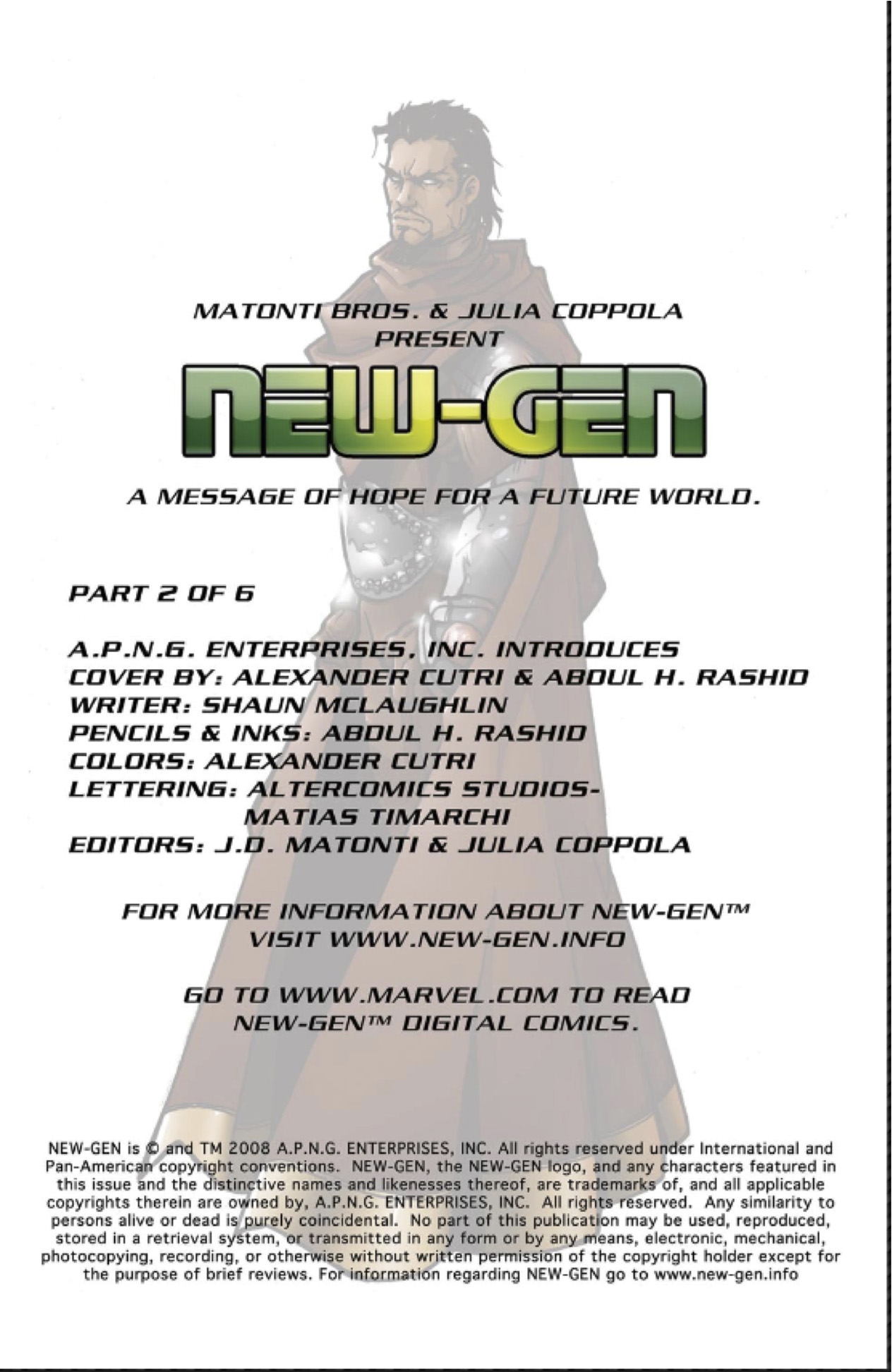 Read online New-Gen comic -  Issue #2 - 2