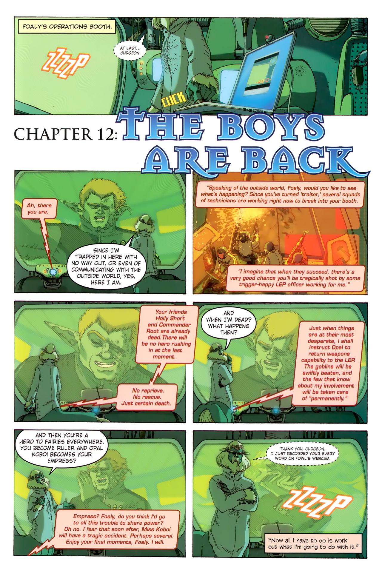 Read online Artemis Fowl: The Arctic Incident comic -  Issue # TPB - 94