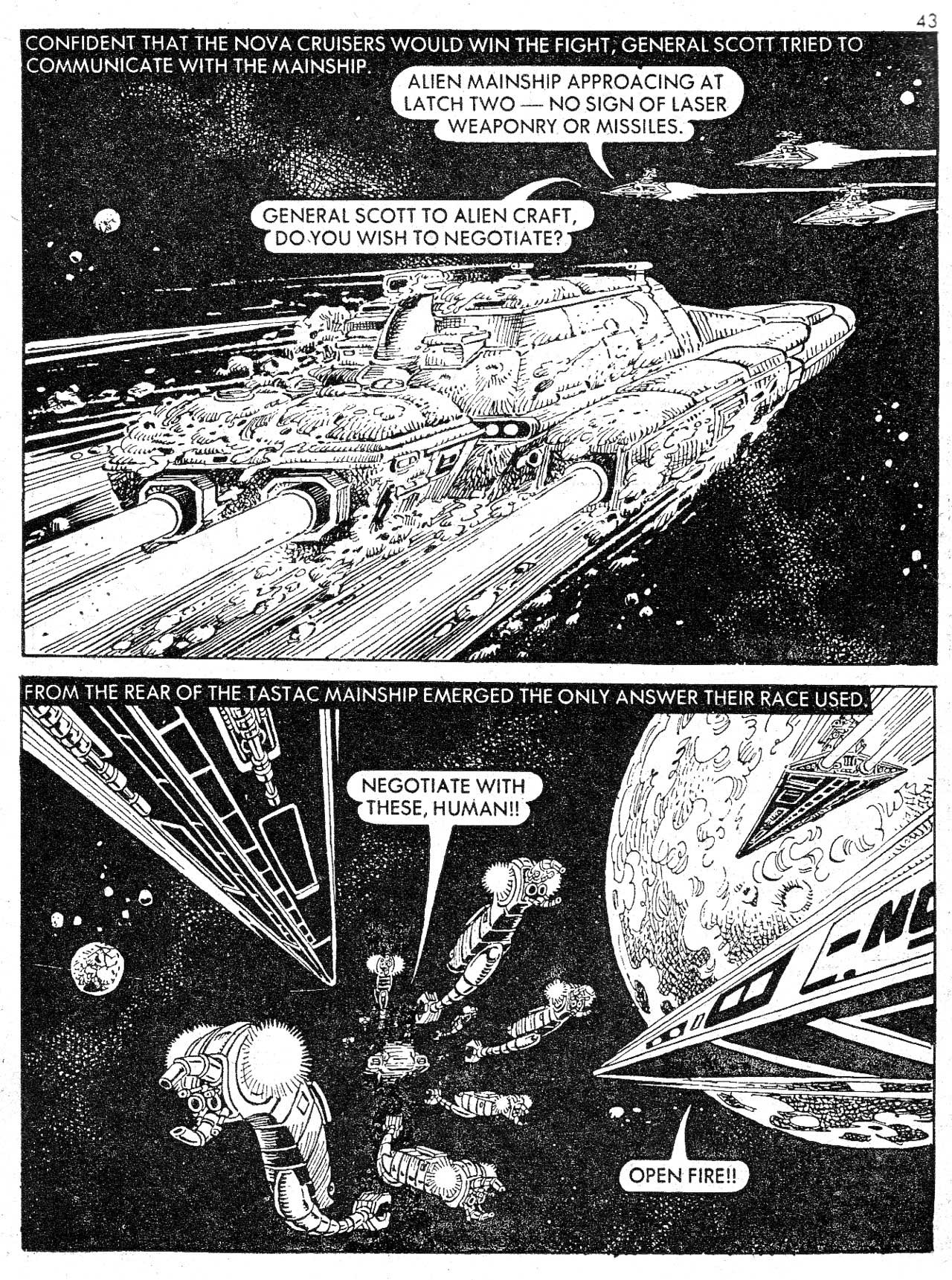 Read online Starblazer comic -  Issue #132 - 43