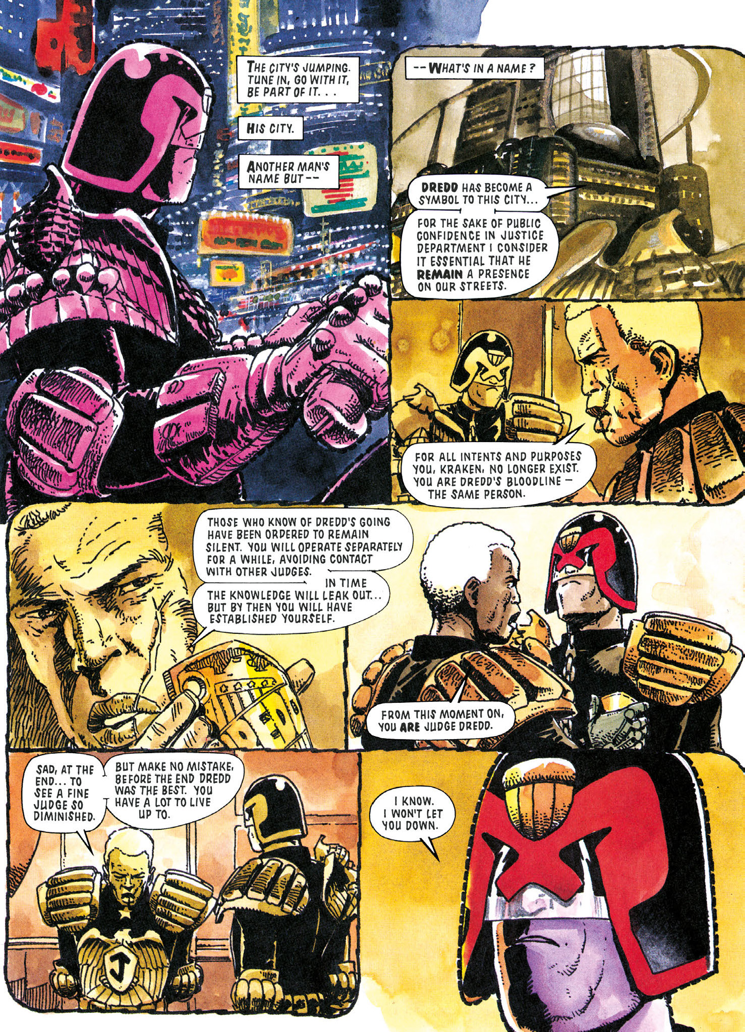 Read online Essential Judge Dredd: Necropolis comic -  Issue # TPB (Part 1) - 24