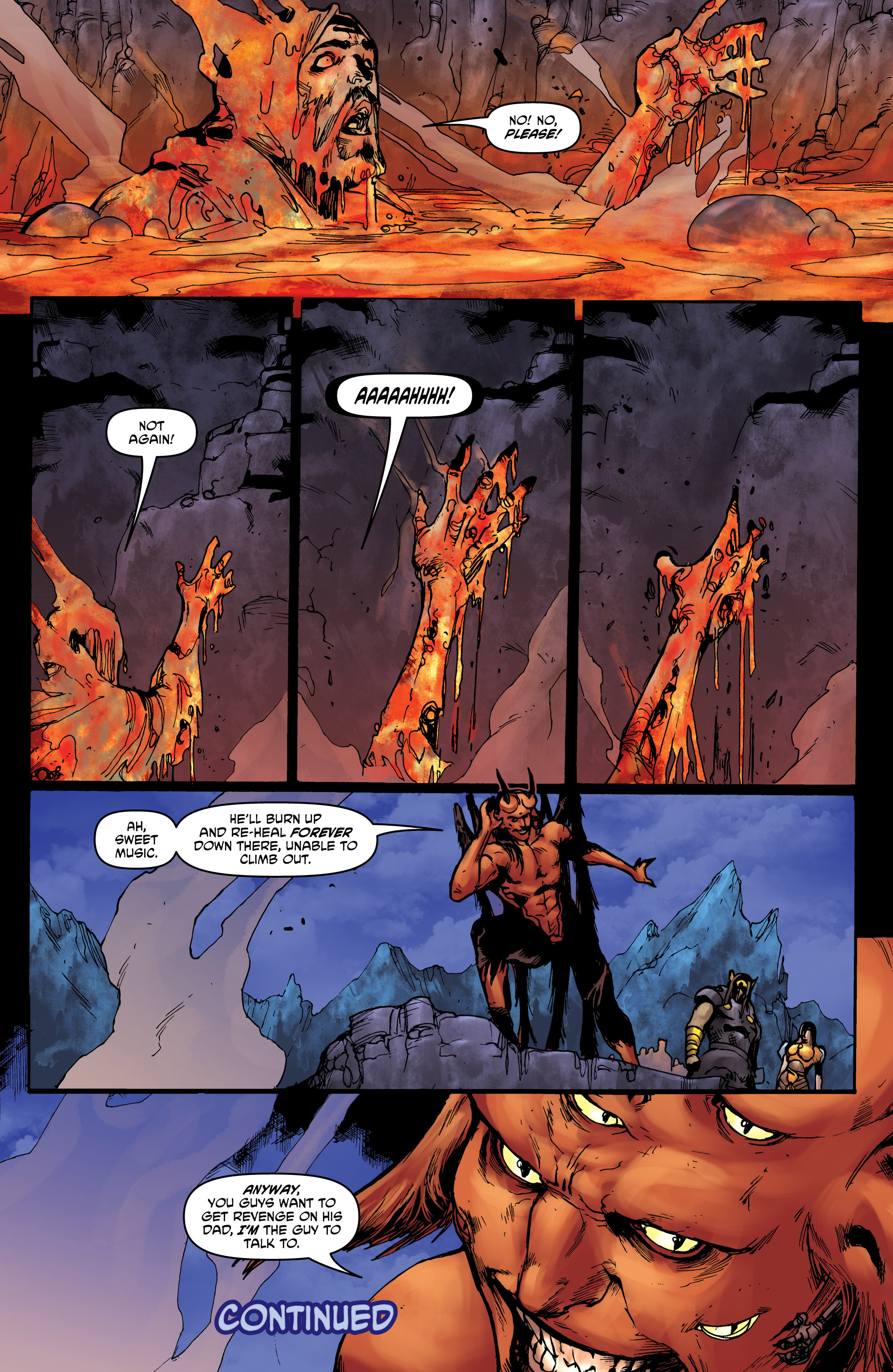 Read online God Is Dead comic -  Issue #44 - 18