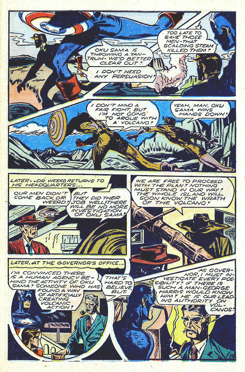 Read online Captain America Comics comic -  Issue #54 - 43