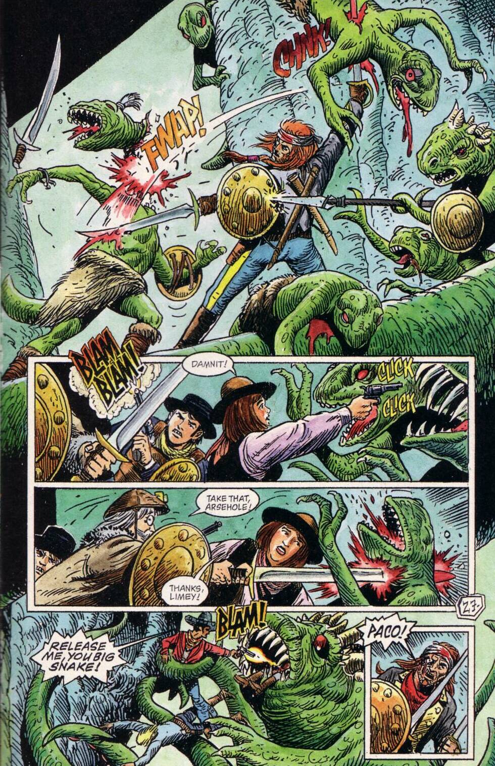 Read online Jonah Hex: Riders of the Worm and Such comic -  Issue #5 - 29