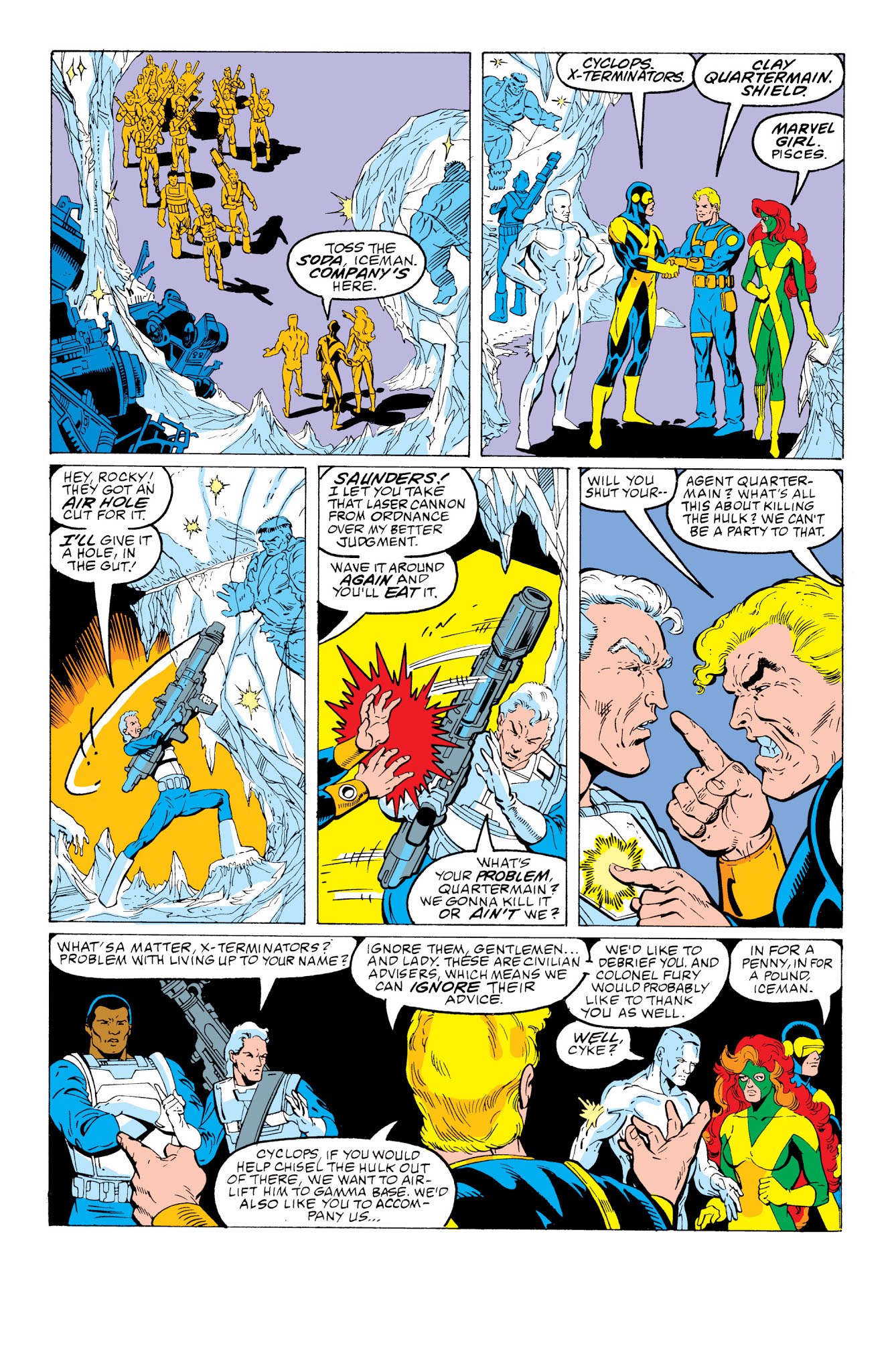 Read online X-Men: Fall of the Mutants comic -  Issue # TPB 2 (Part 2) - 2
