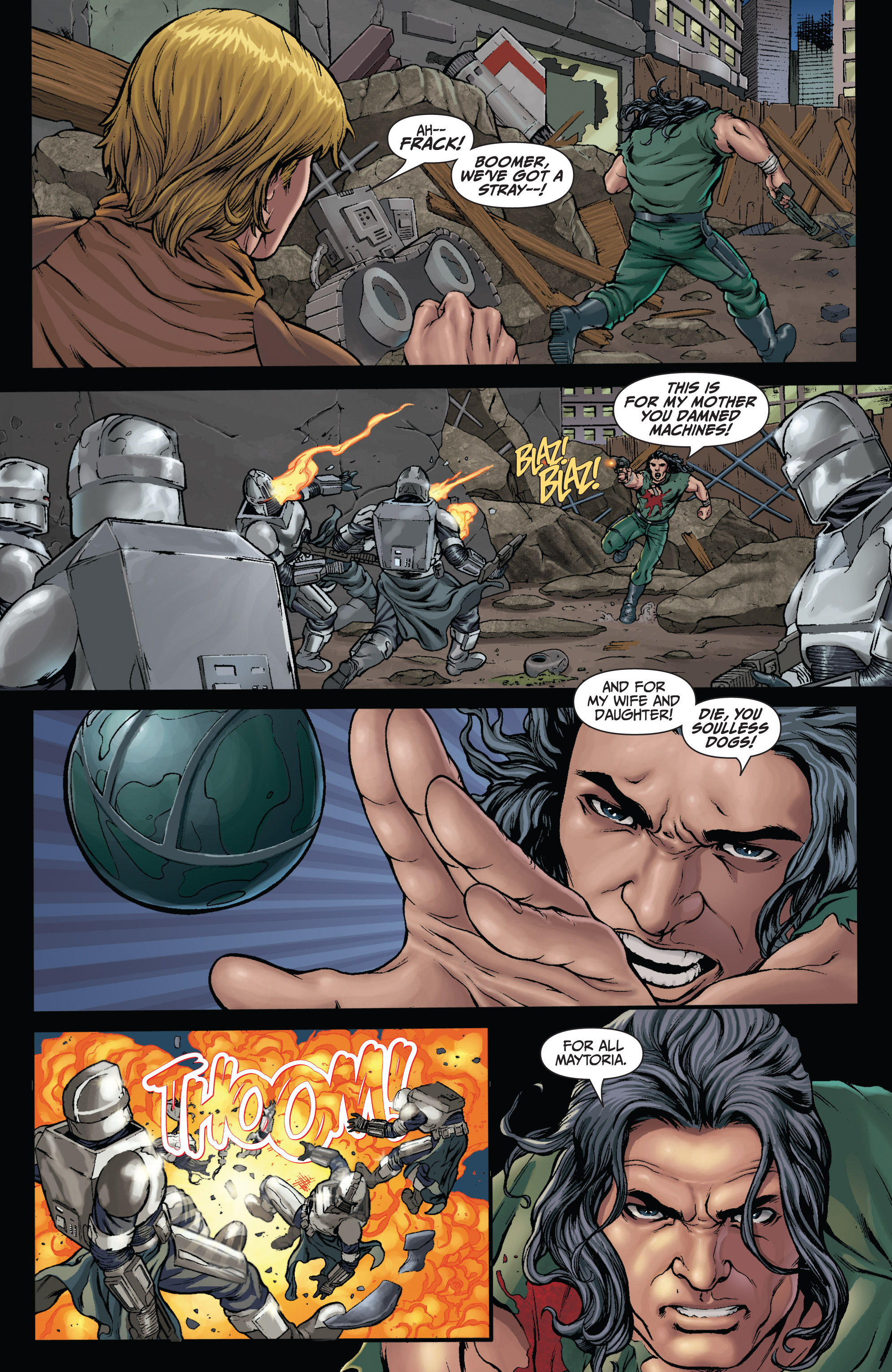 Read online Classic Battlestar Galactica (2006) comic -  Issue #3 - 9
