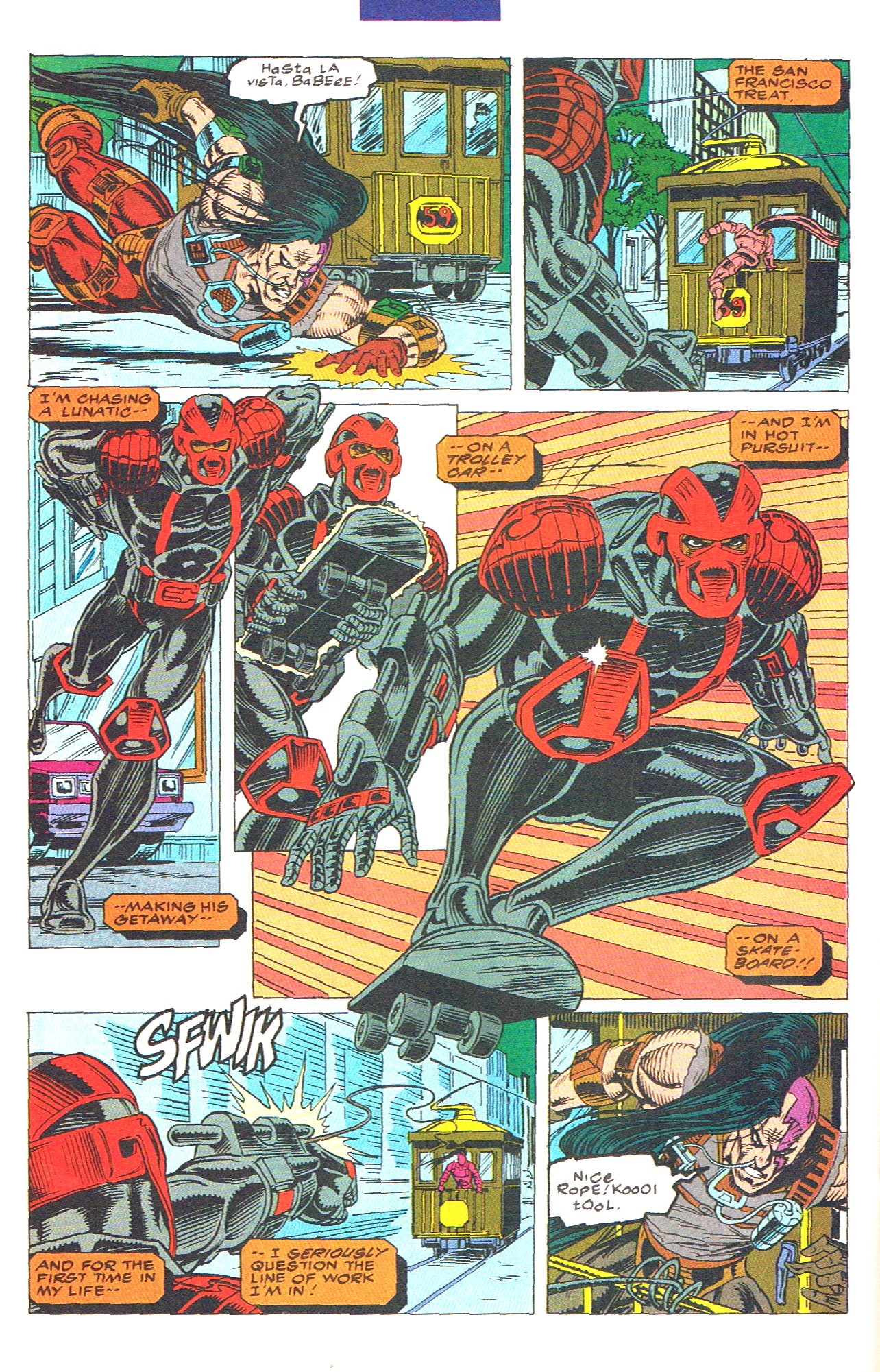 Read online Night Thrasher: Four Control comic -  Issue #2 - 20