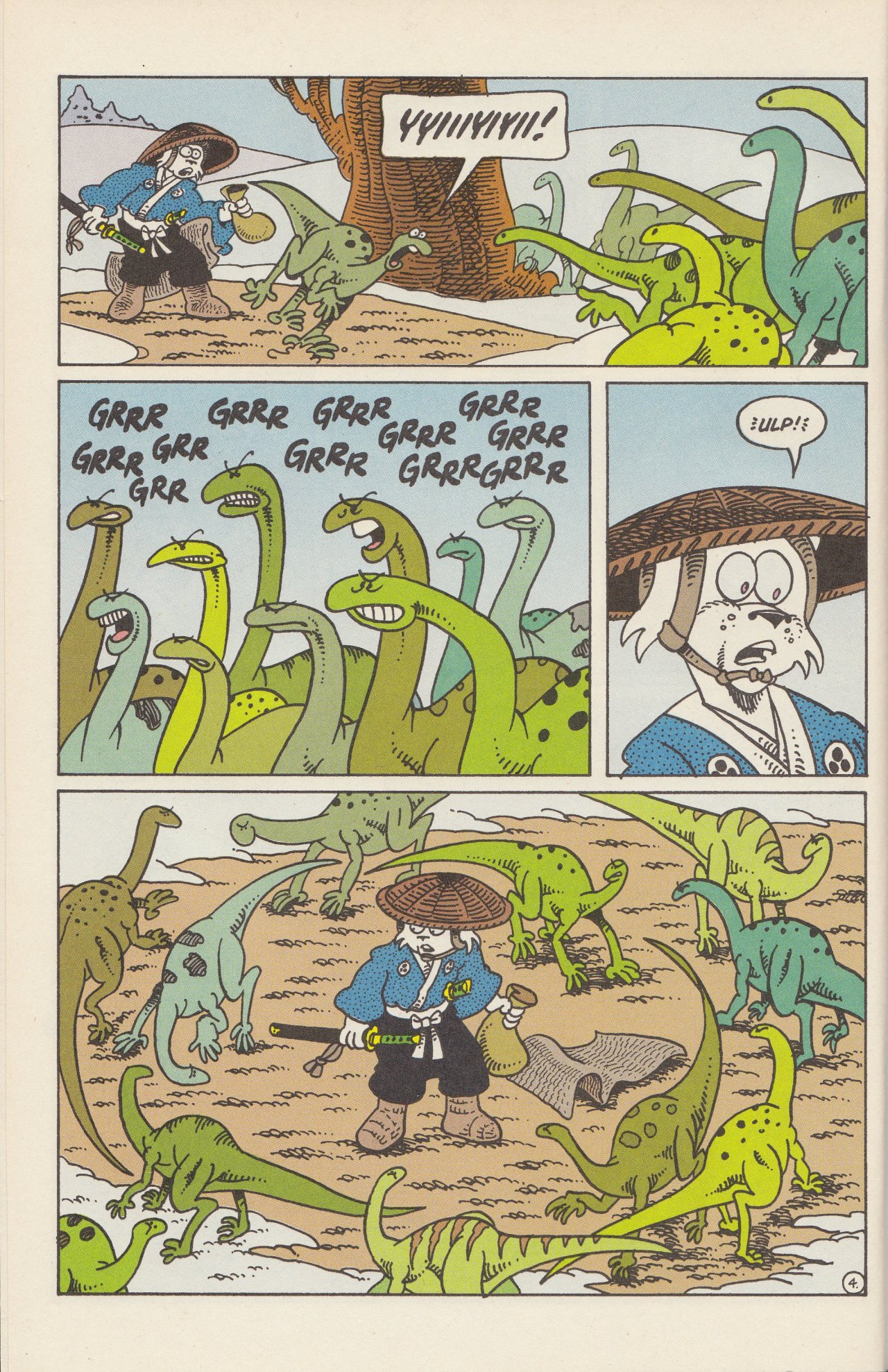 Read online Usagi Yojimbo (1993) comic -  Issue #6 - 6