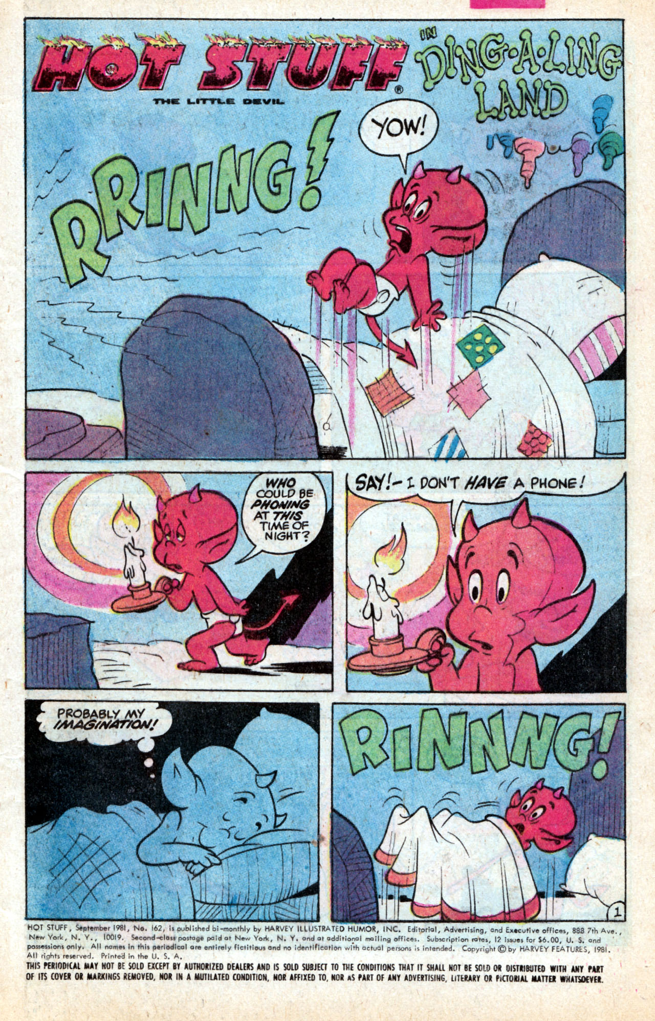 Read online Hot Stuff, the Little Devil comic -  Issue #162 - 5