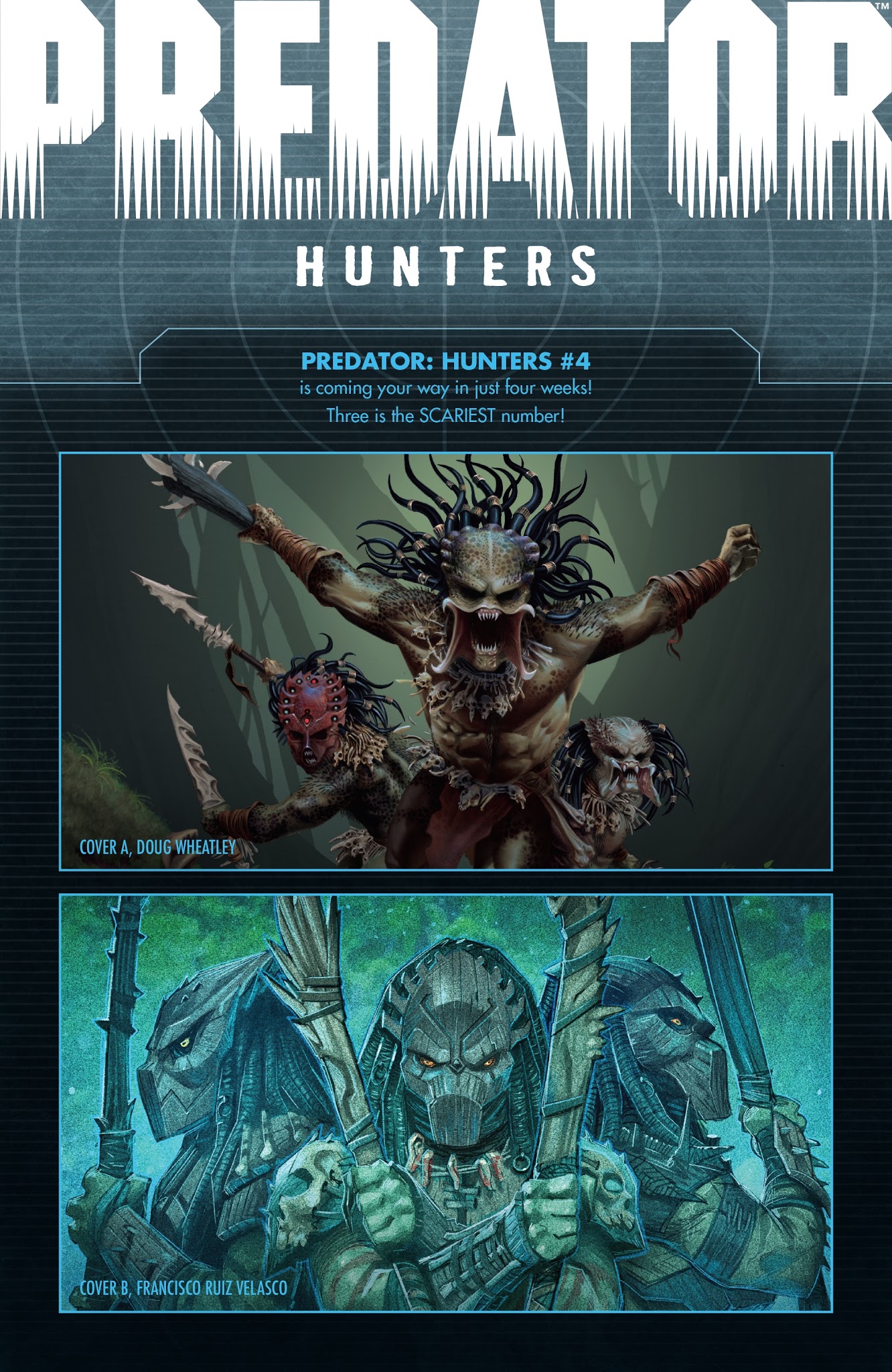 Read online Predator: Hunters comic -  Issue #3 - 26